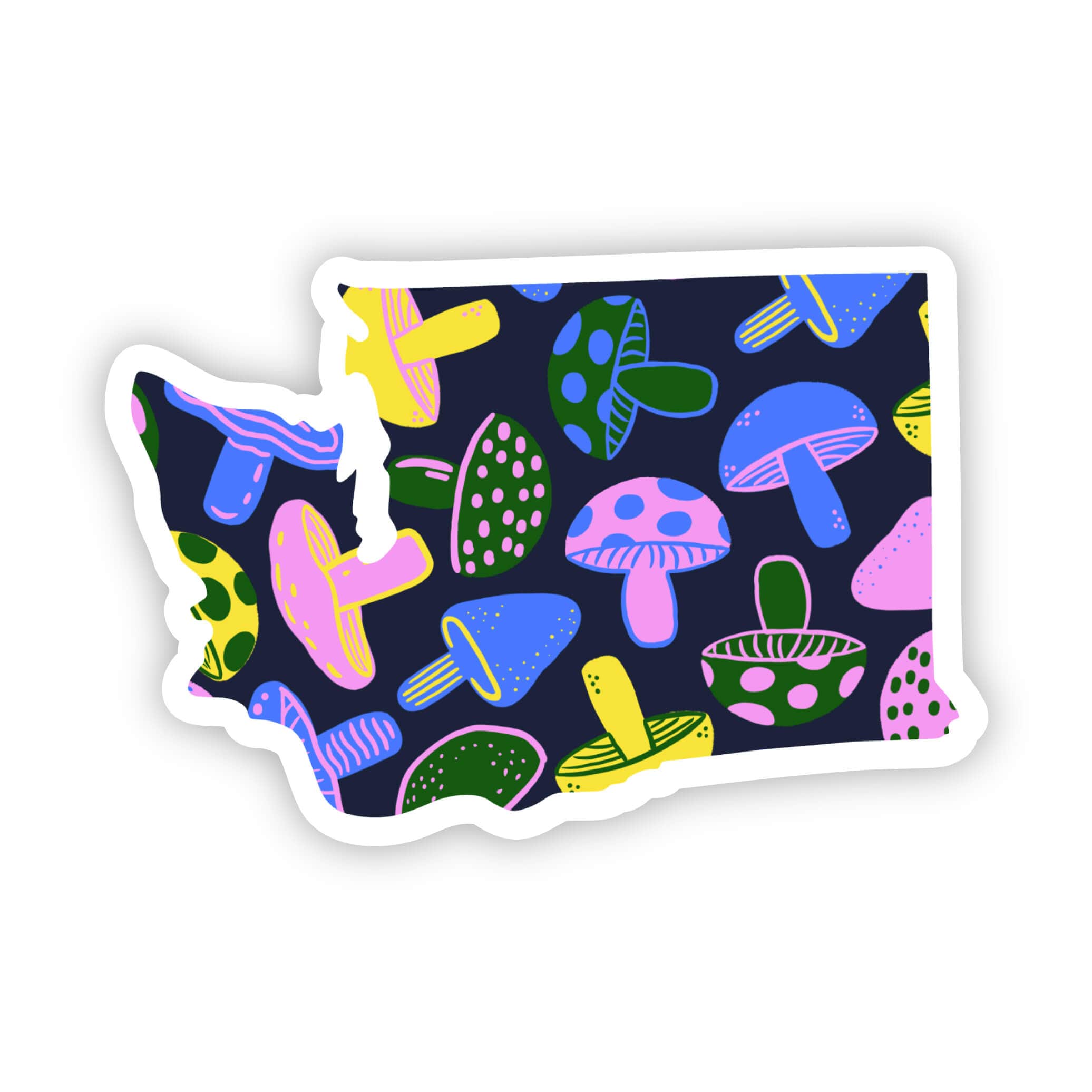 Washington Sticker - Mushroom、mySite、elrpsem3k