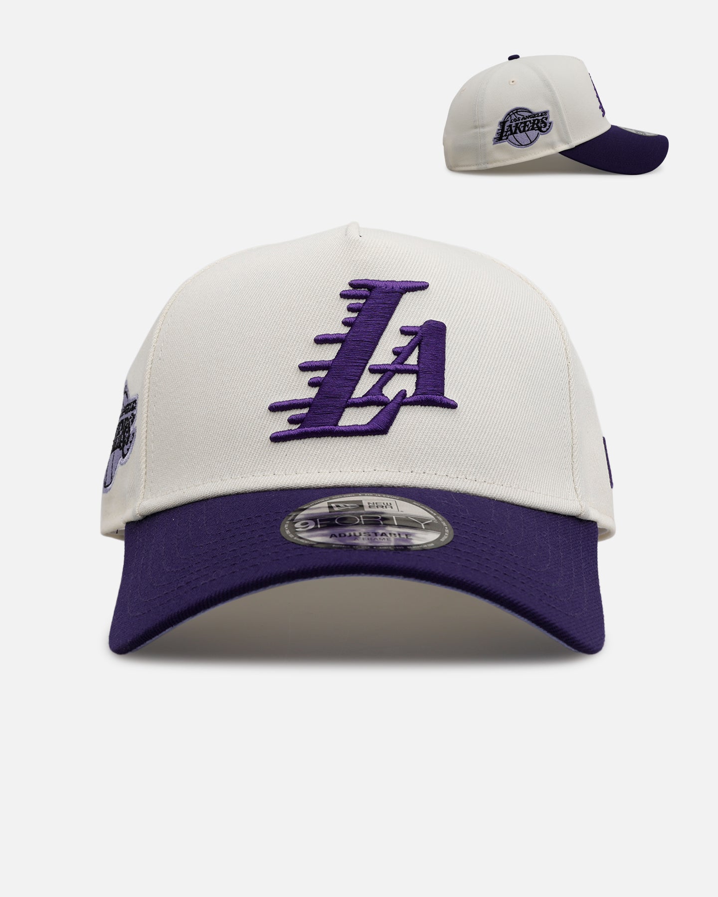 New Era Los Angeles Lakers 'Purple Haze 2.0' 9FORTY A-Frame Snapback Chrome/Purple、mySite、zt4zffjzw
