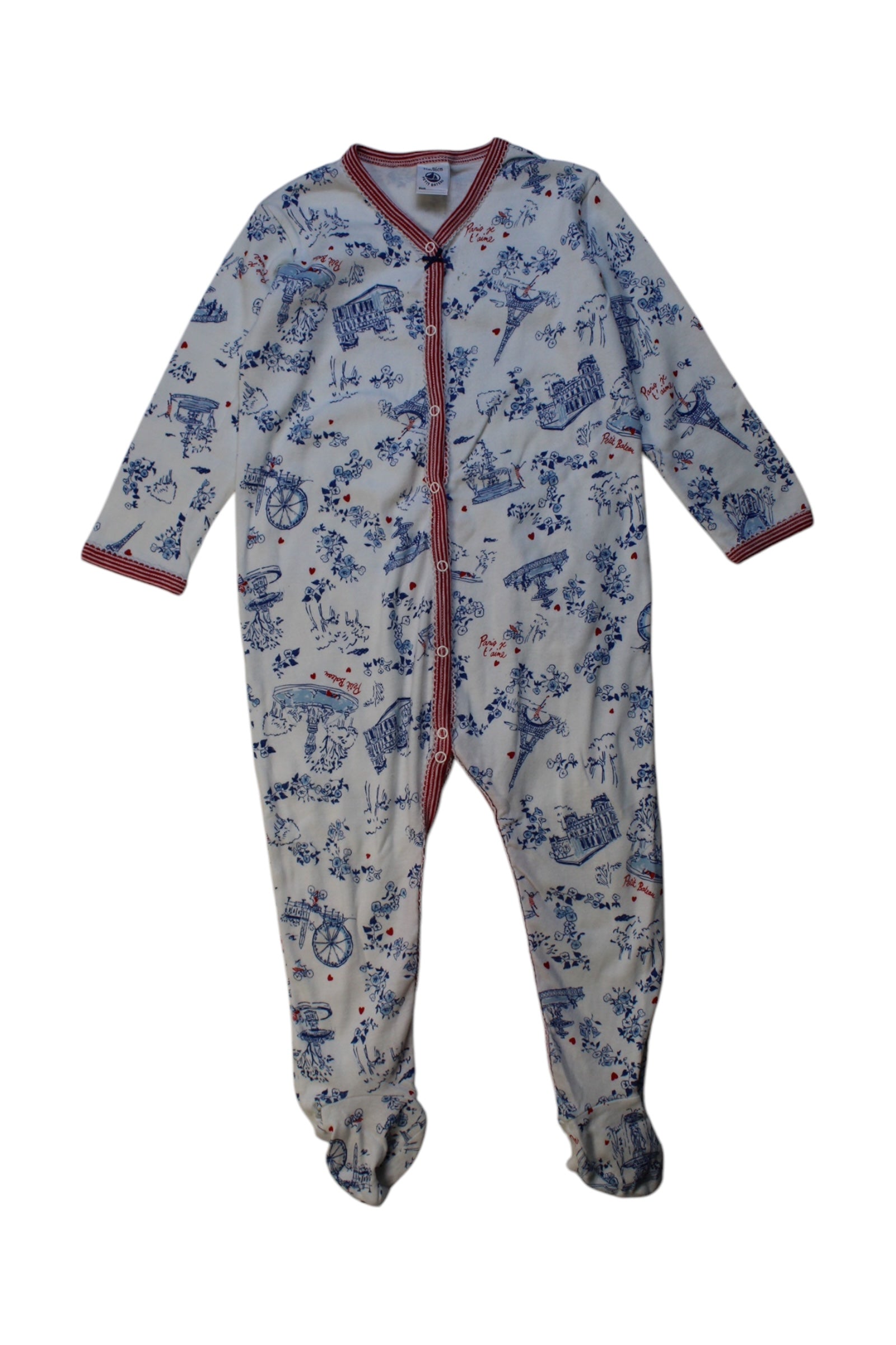 Petit Bateau Patterned Onesie 2T、mySite、g9winljtr