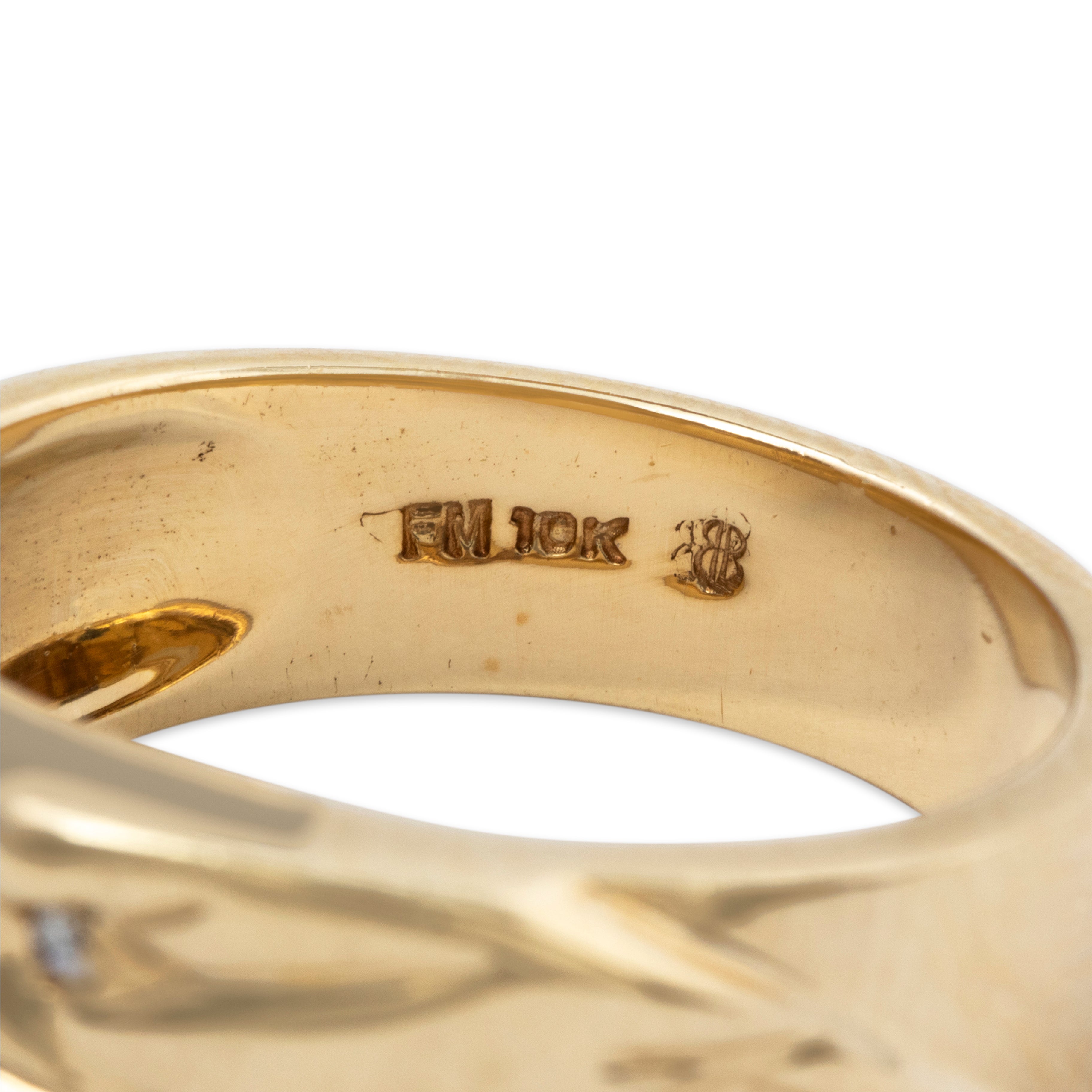 Vintage Large 10k Yellow Gold Onyx Diamond Figural Eagle Ring 11.75、mySite、hinf8tx79