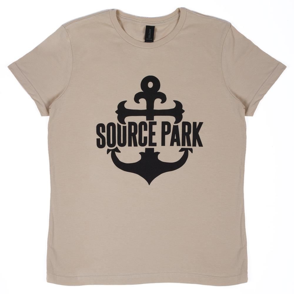  Source Park Womens T-Shirt - Sand、mySite、merchandisen