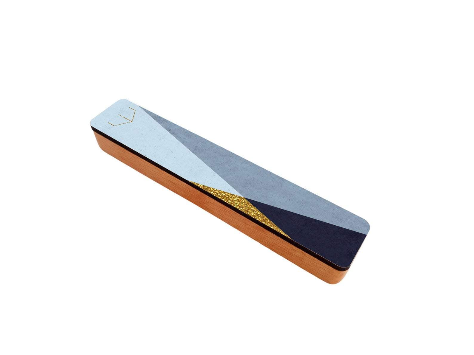 Modern Geometric Mezuzah by Gala Studio - Gray, Blue, Light Blue or Pink、mySite、topwebapps