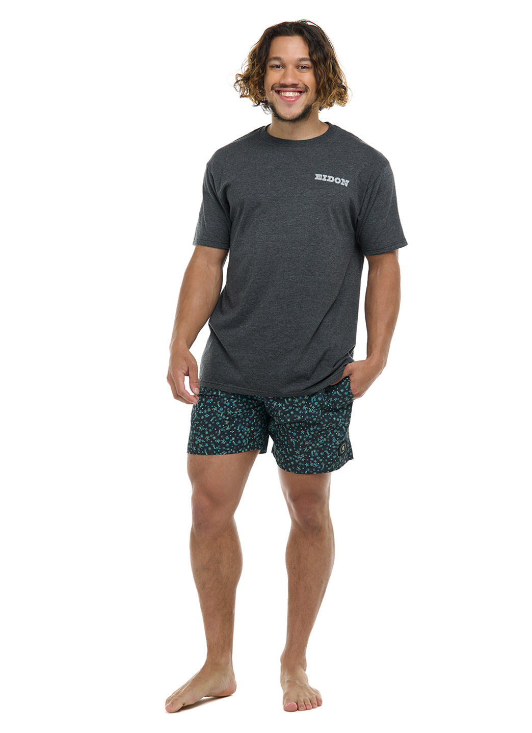 Eidon Men's 17Tiny Sea Volley Swim Trunks、mySite、noshort