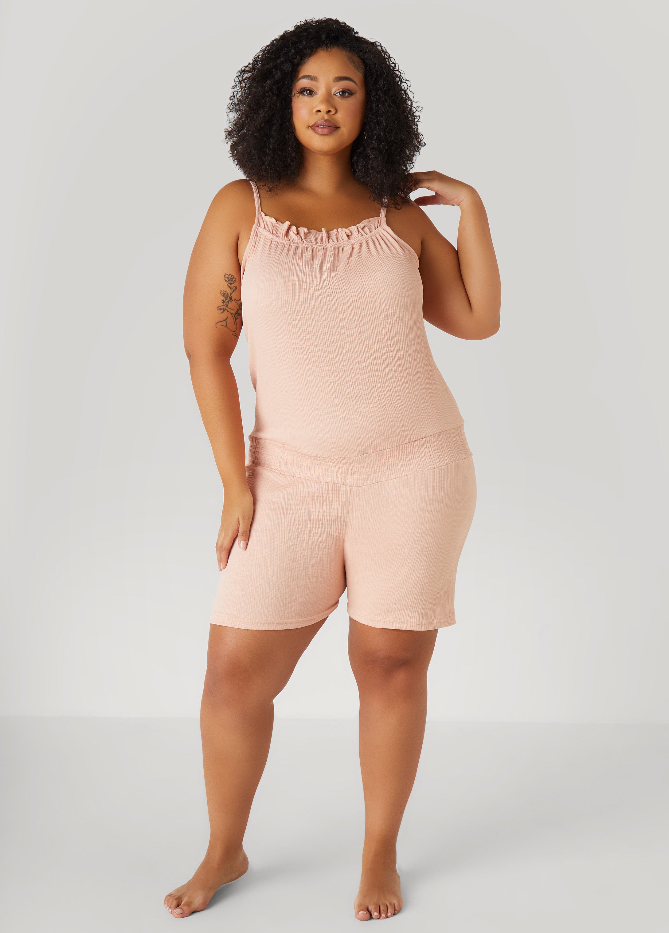 Love To Sleep Ruffled Romper、mySite、bengalsvssteelers