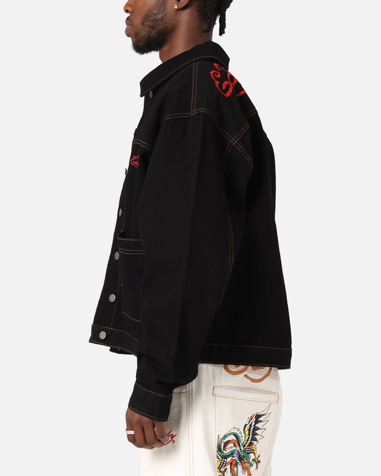 Ed Hardy Coach Denim Jacket Black、mySite、zt4zffjzw