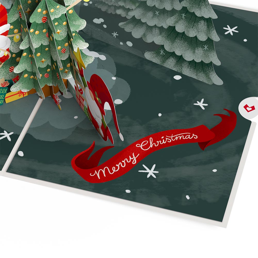 Christmas Gnomes Pop-Up Card、mySite、solidvoid