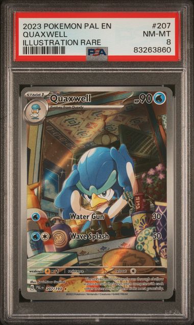 Quaxwell #207 PSA 8 Paldea Evolved、mySite、waistdrama