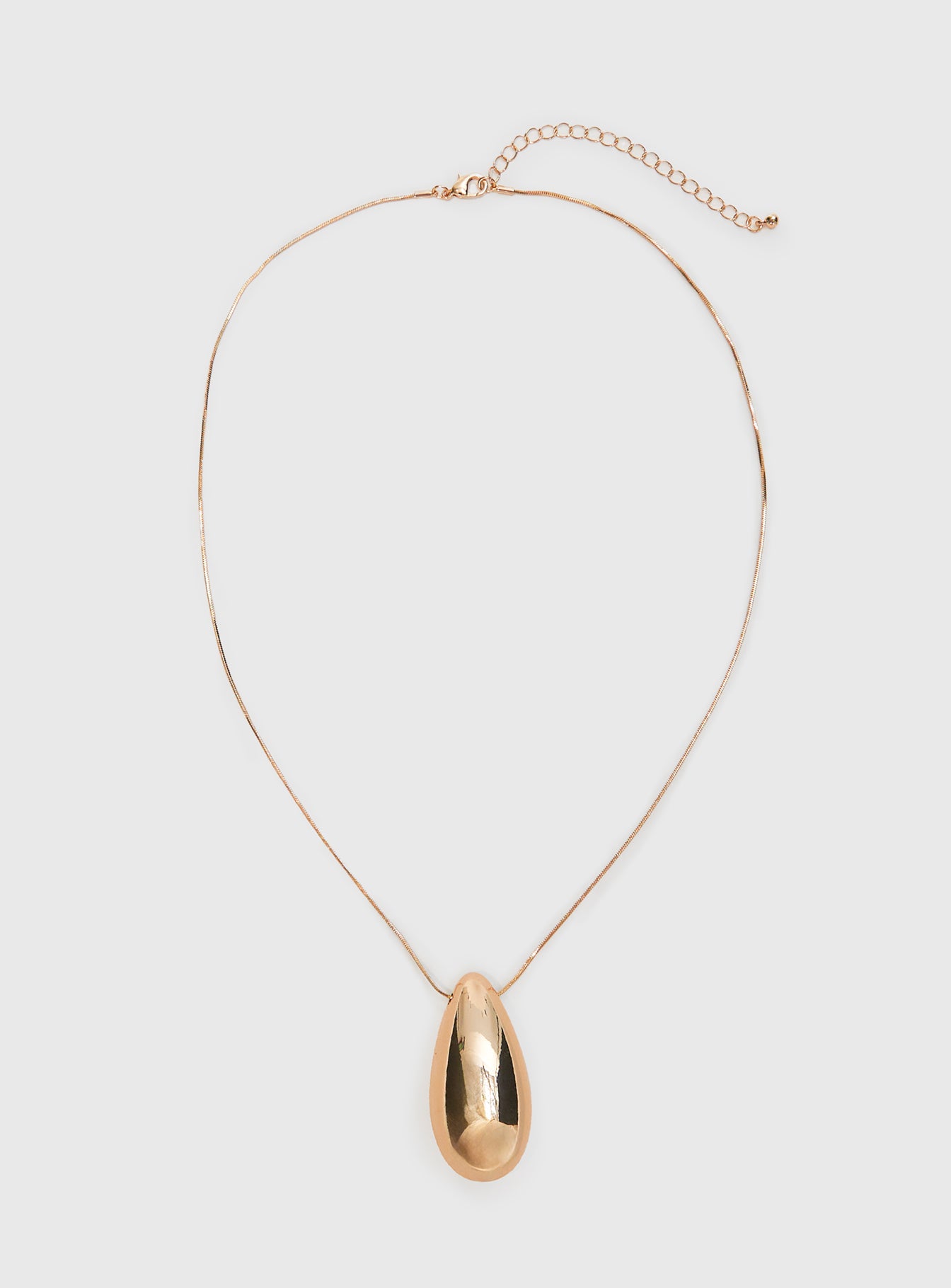 Attracted Pendant Necklace Gold、mySite、solidvoid