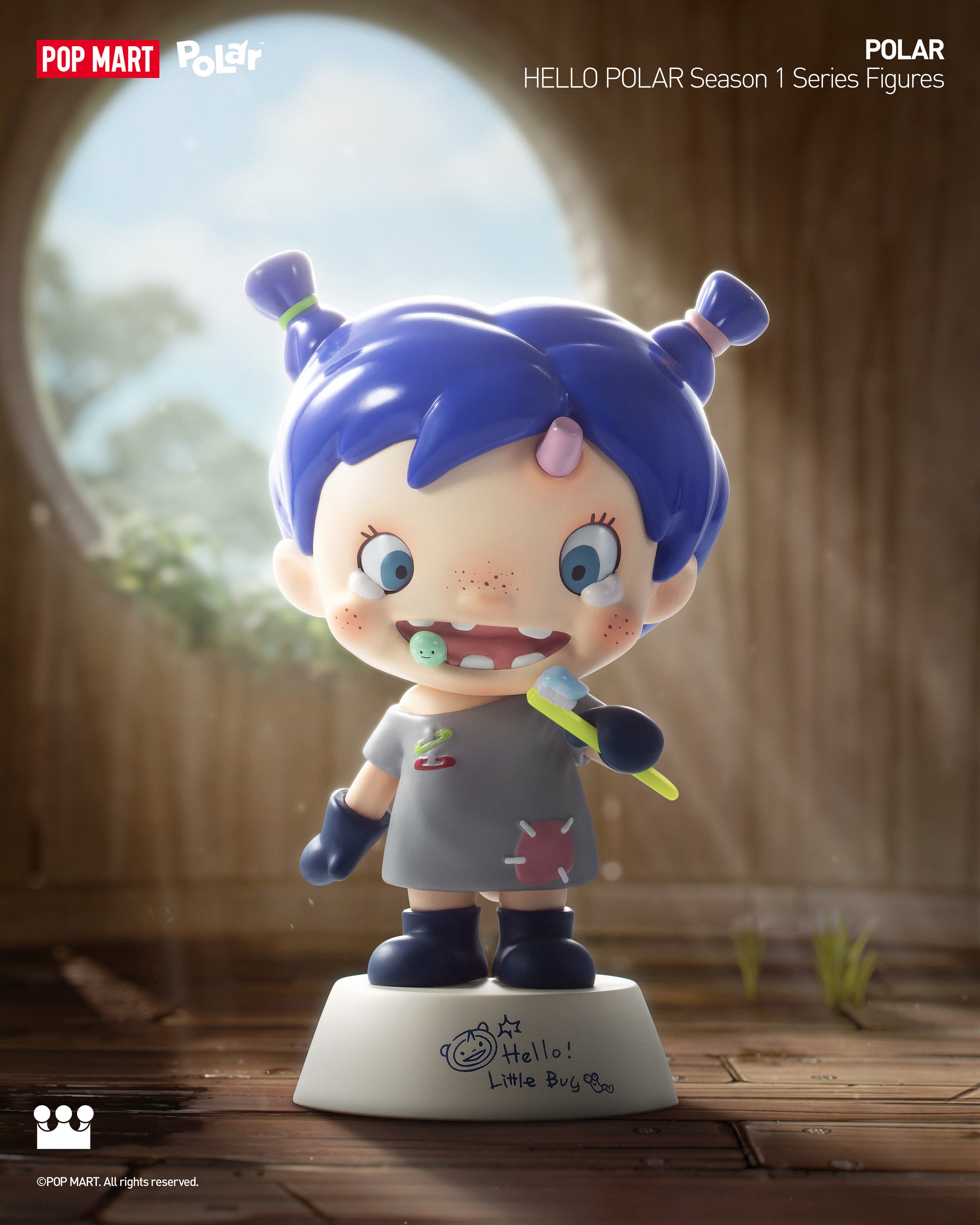  POP MART POLAR - HELLO POLAR Season 1 Series Figures、mySite、greenlandpopulation