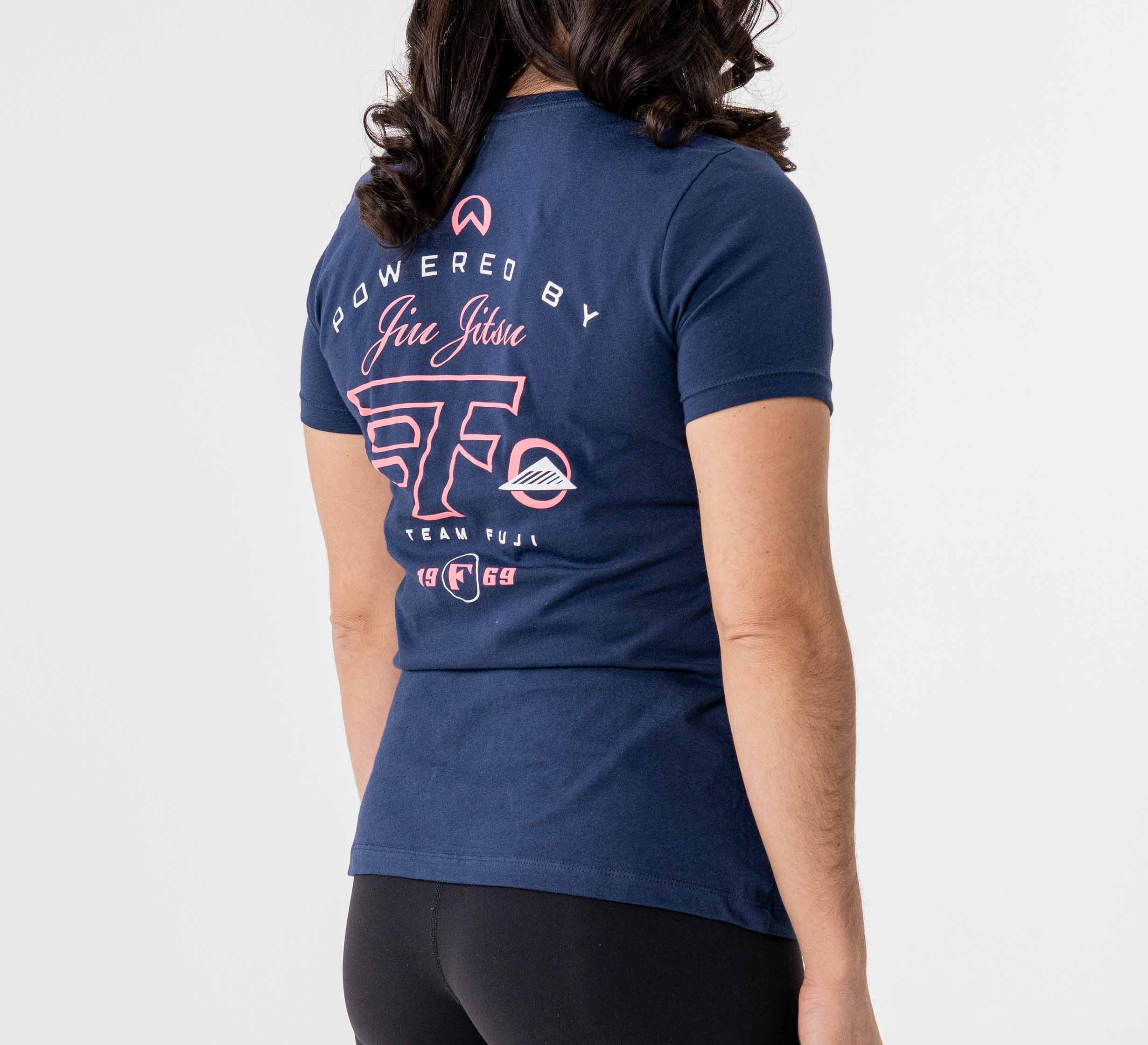 Womens Jiu Jitsu Flight T-Shirt Navy、mySite、gigharbornorthrealestate