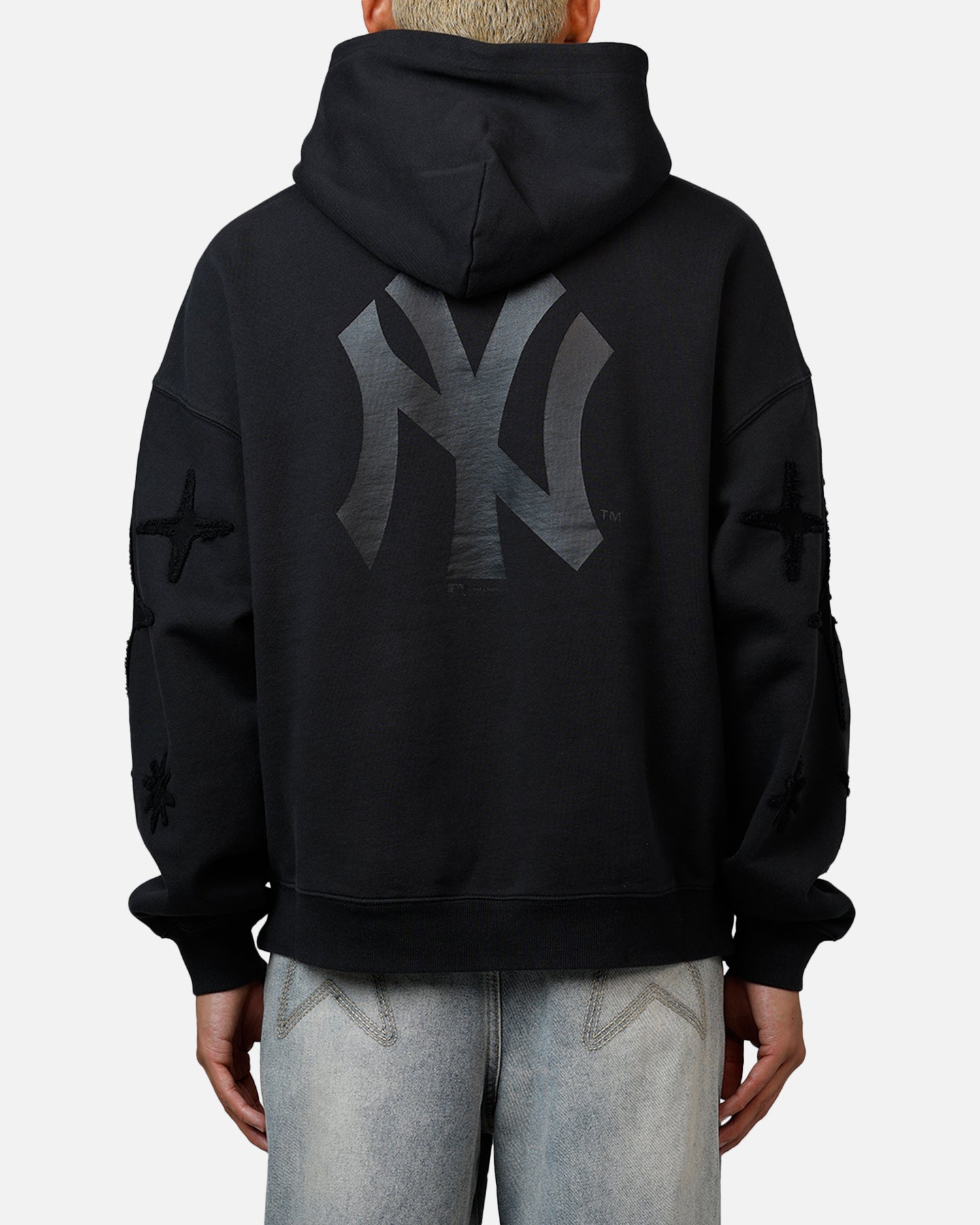 Mitchell & Ness New York Yankees Starburst Hoodie Faded Black、mySite、zt4zffjzw