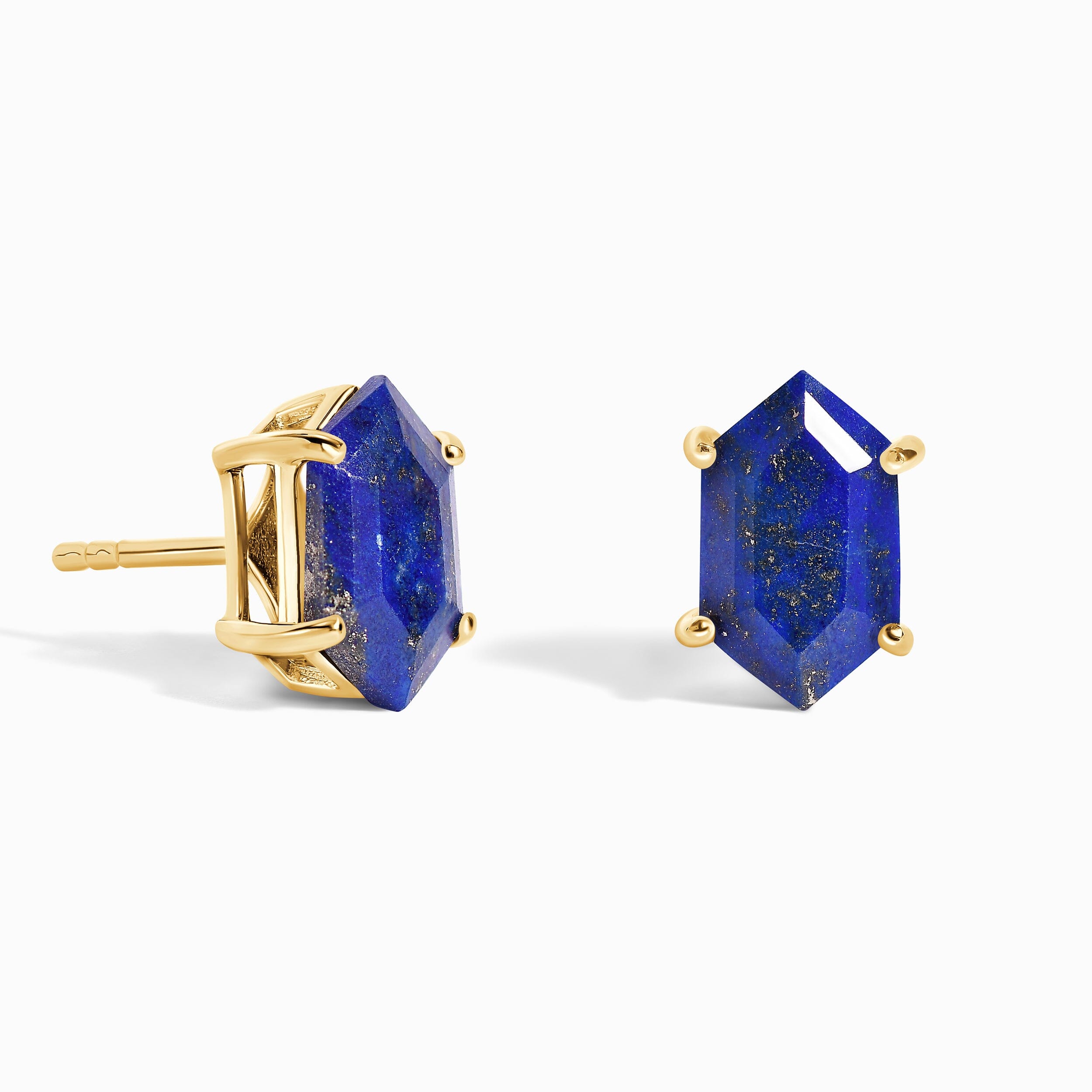 Lapis Lazuli Earrings - Serenity Studs、mySite、hinf8tx79