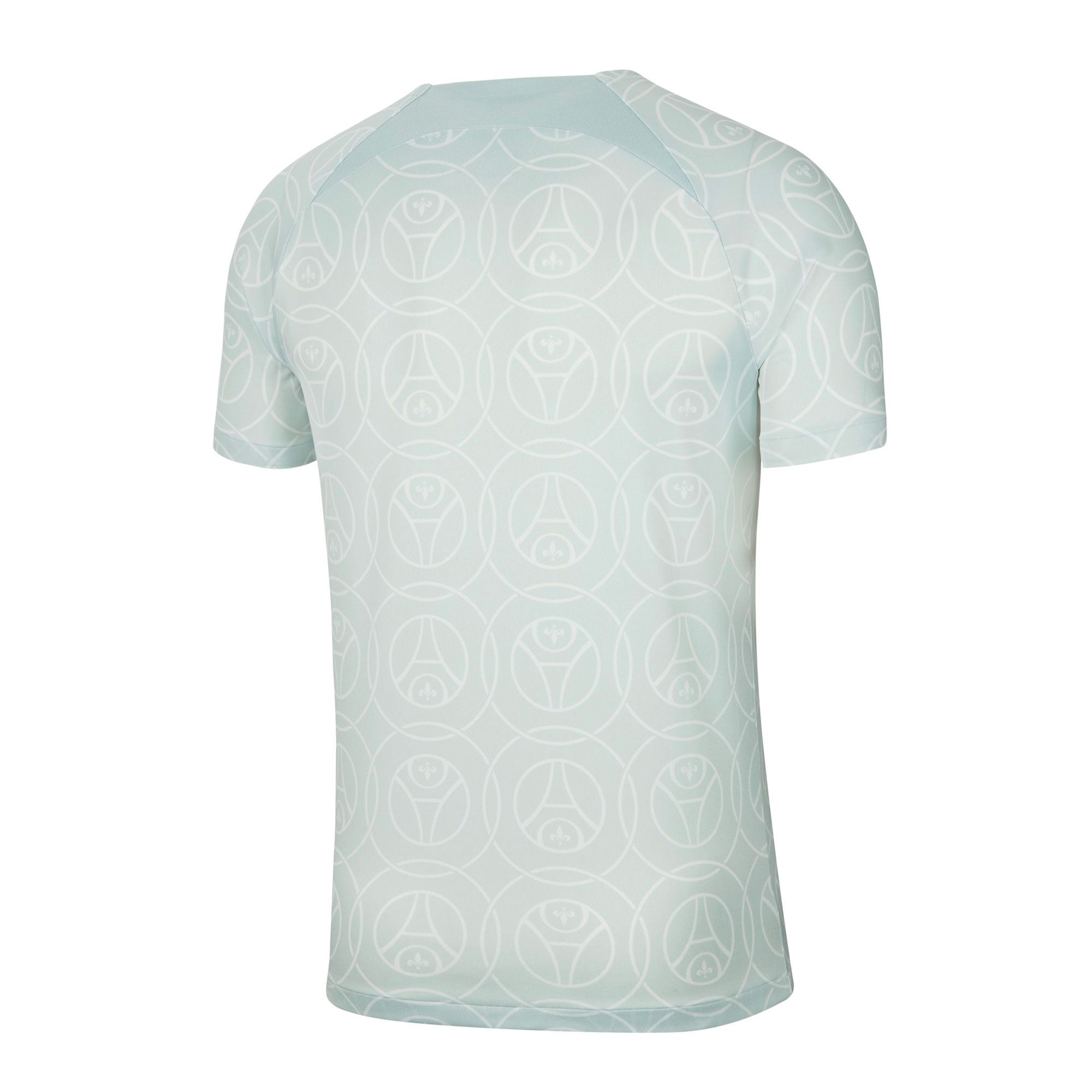 Nike Men's PSG 2022/23 Pre-Match Jersey Aura/Midnight Navy、mySite、noshort