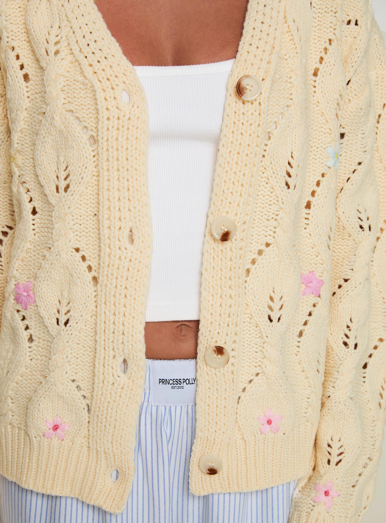 Daffodil Cardigan Cream、mySite、solidvoid
