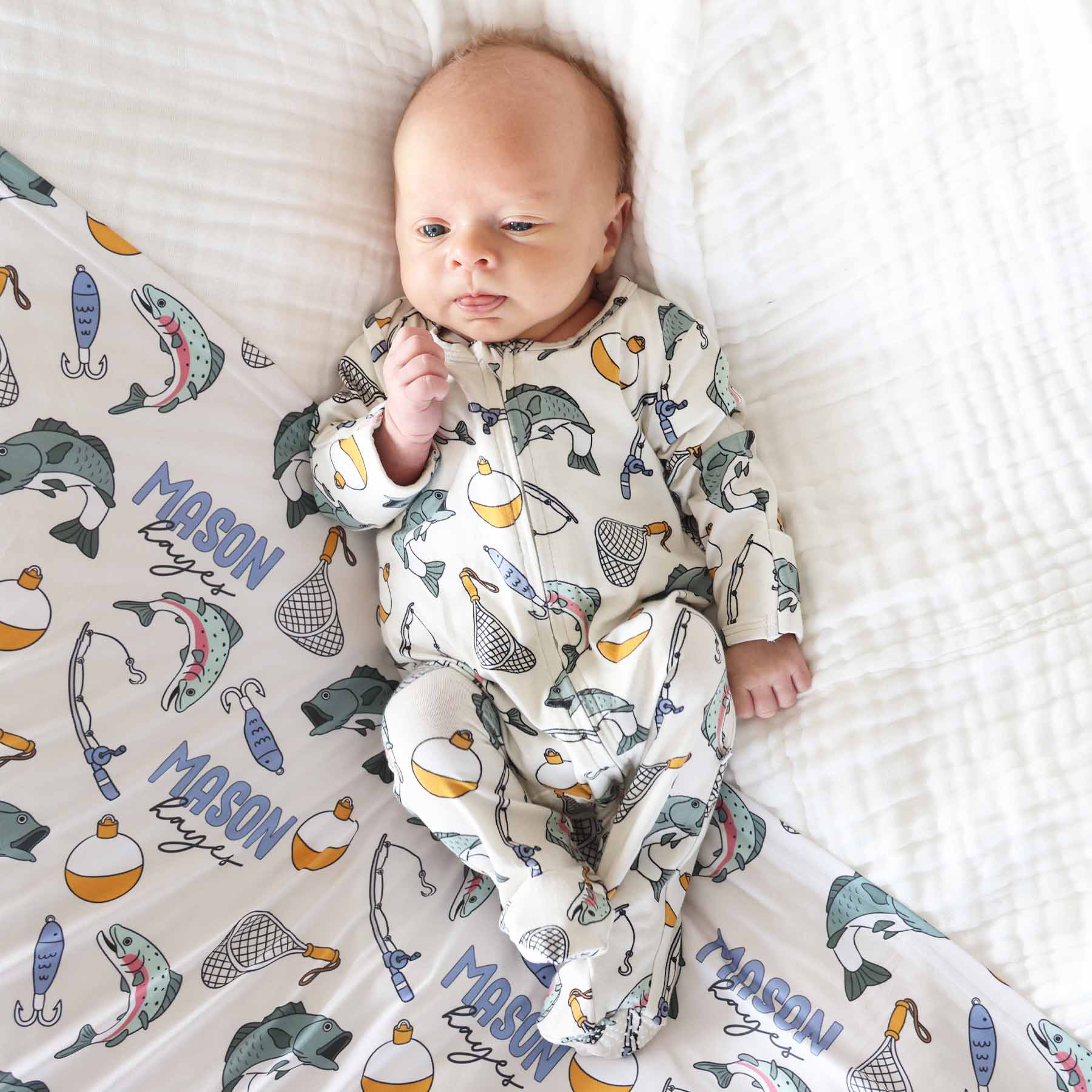  Catch of the Day Zipper Footie、mySite、layawaytickets