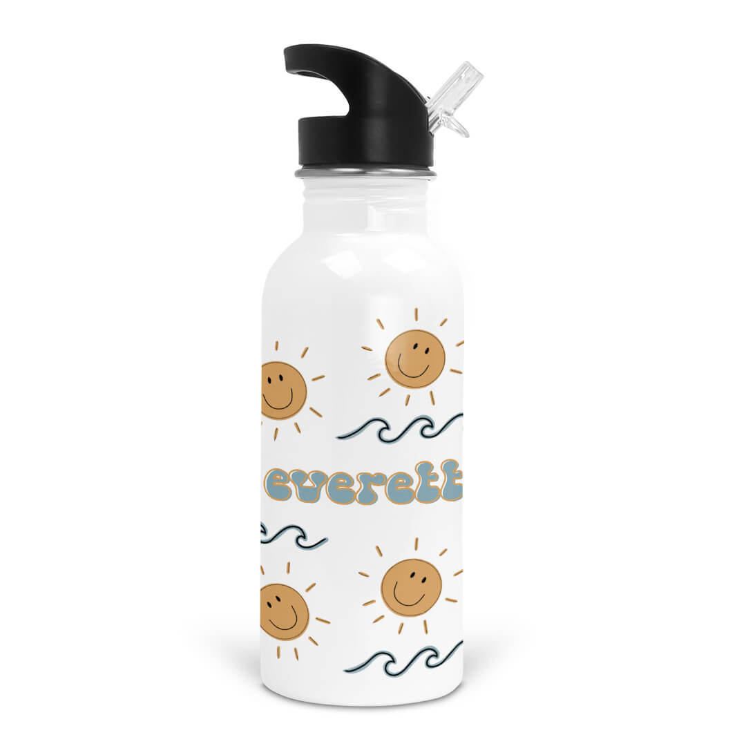  Sun's Out Personalized Kids Water Bottle、mySite、layawaytickets