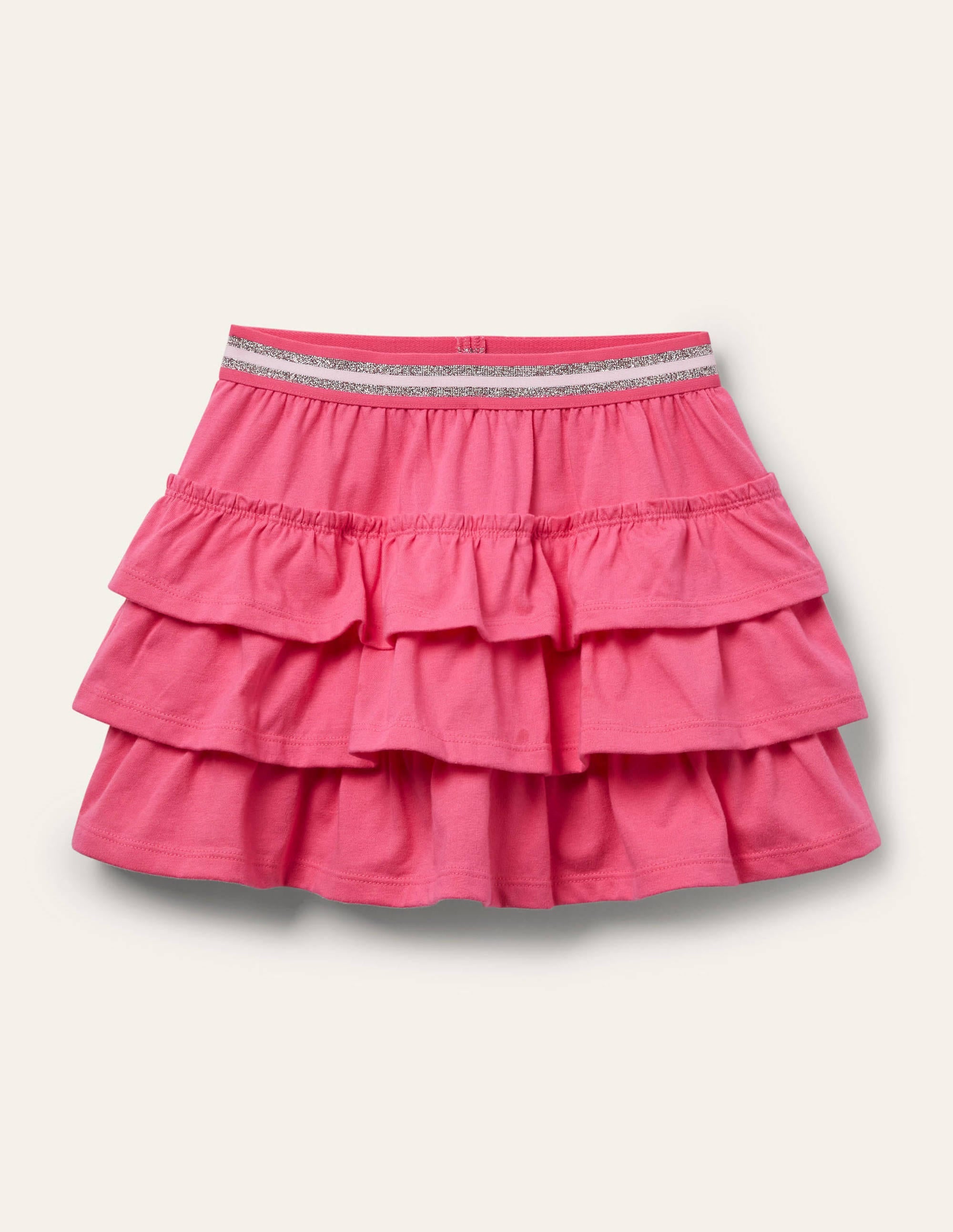  Jersey Ruffle Skort-Bright Camellia Pink、mySite、ashleygrahame