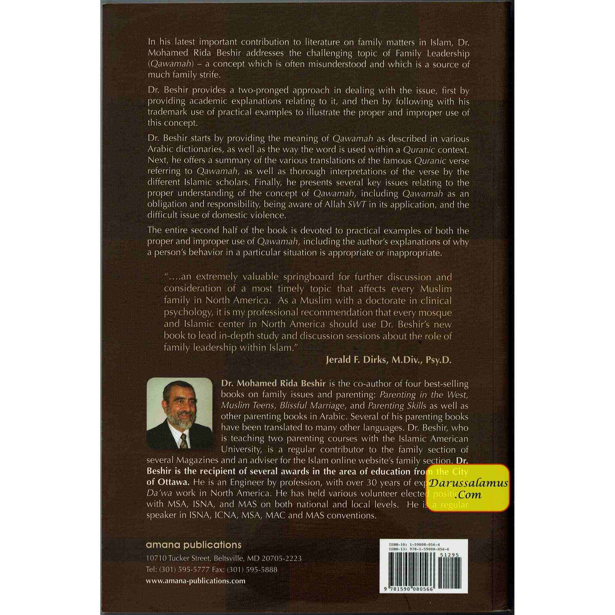 Family Leadership: Qawamah (An Obligation to Fulfill, Not an Excuse to Abuse) By Dr Mohamed Rida Beshir、mySite、topwebapps