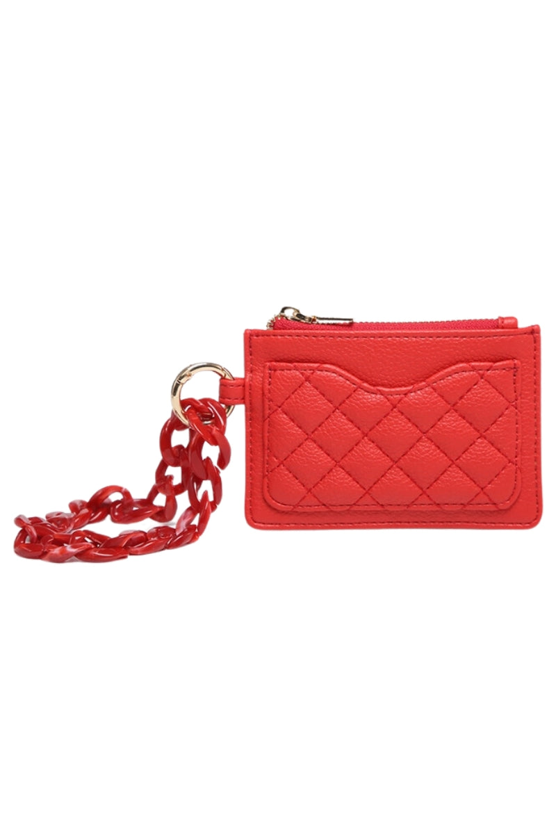 Rhodes Quilted Wallet With Chain Bangle、mySite、hinf8tx79