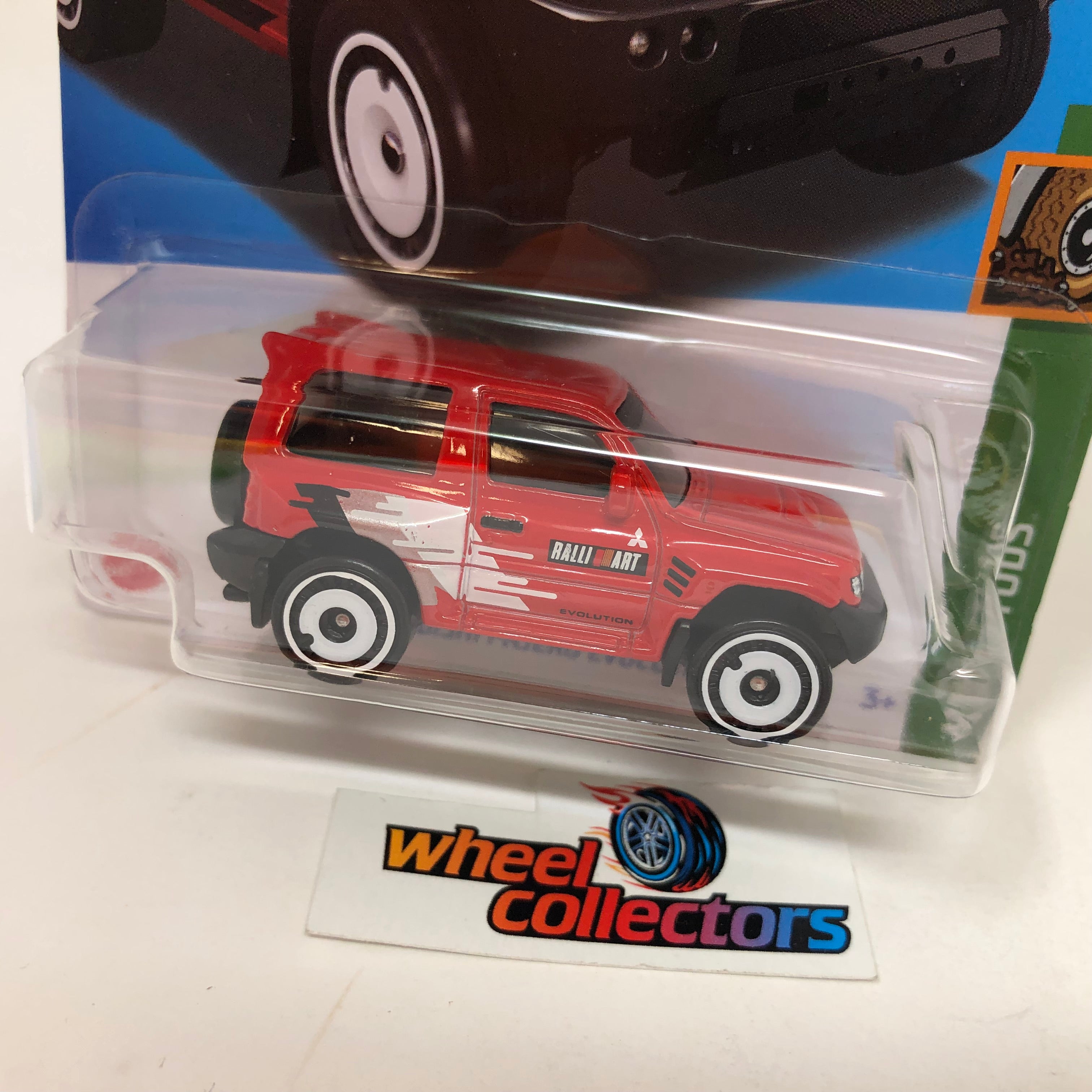 Mitsubishi Pajero Evolution #175 * RED * 2023 Hot Wheels International Case K、mySite、hgirdovlk