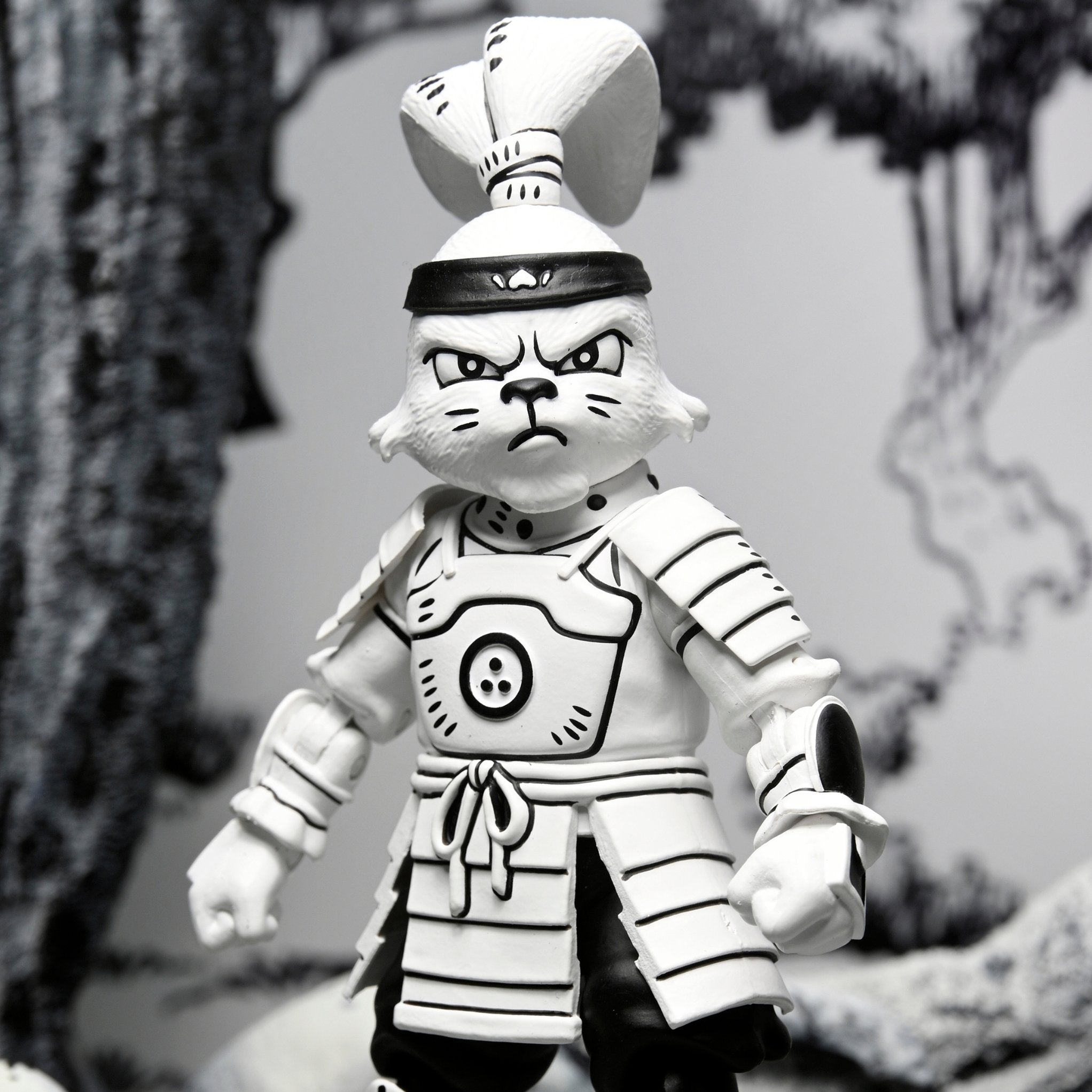 NECA Teenage Mutant Ninja Turtles Ultimate Samurai Usagi Yojimbo (Black & White)、mySite、hgirdovlk