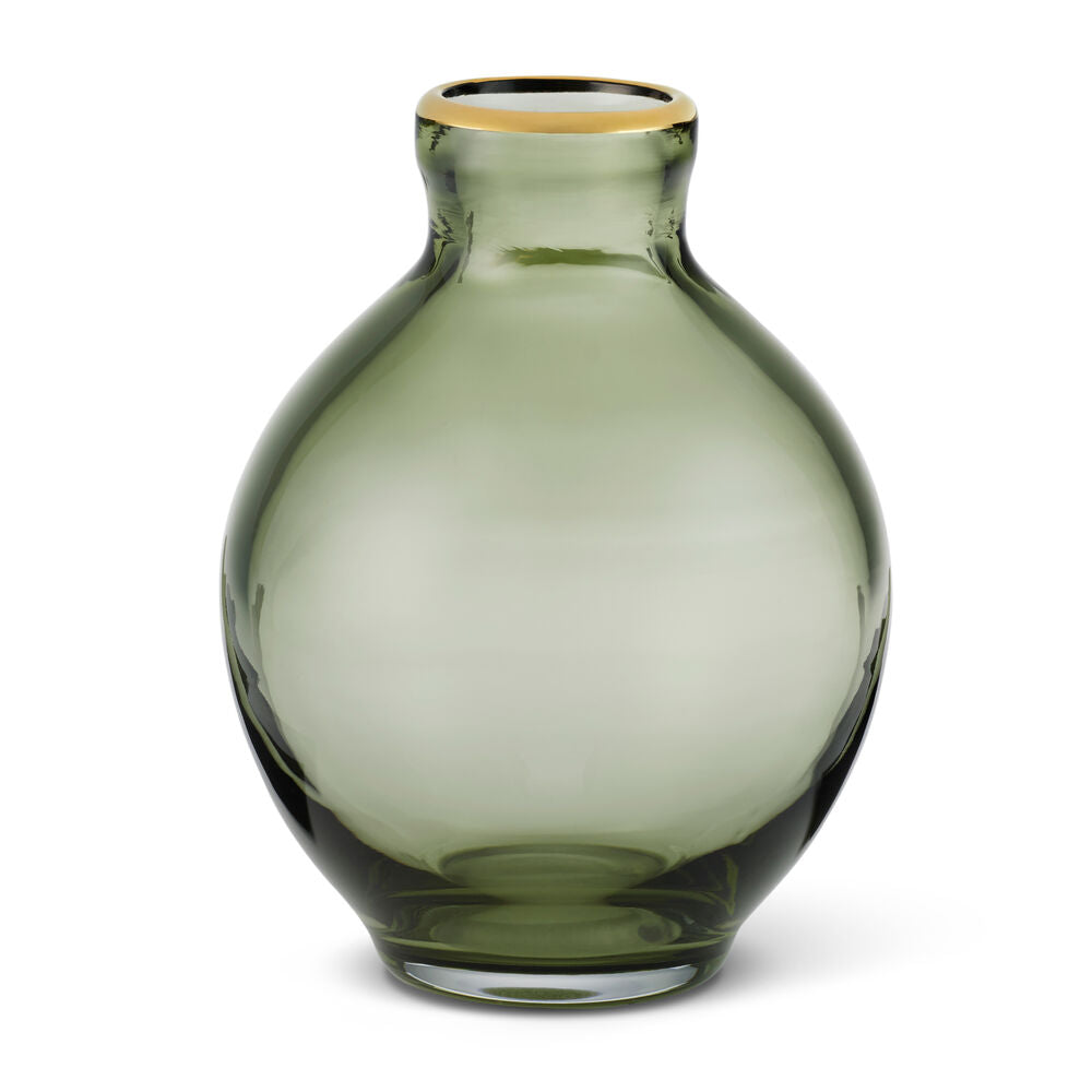  Aerin Sancia Plum Glass Vase、mySite、elrpsem3k