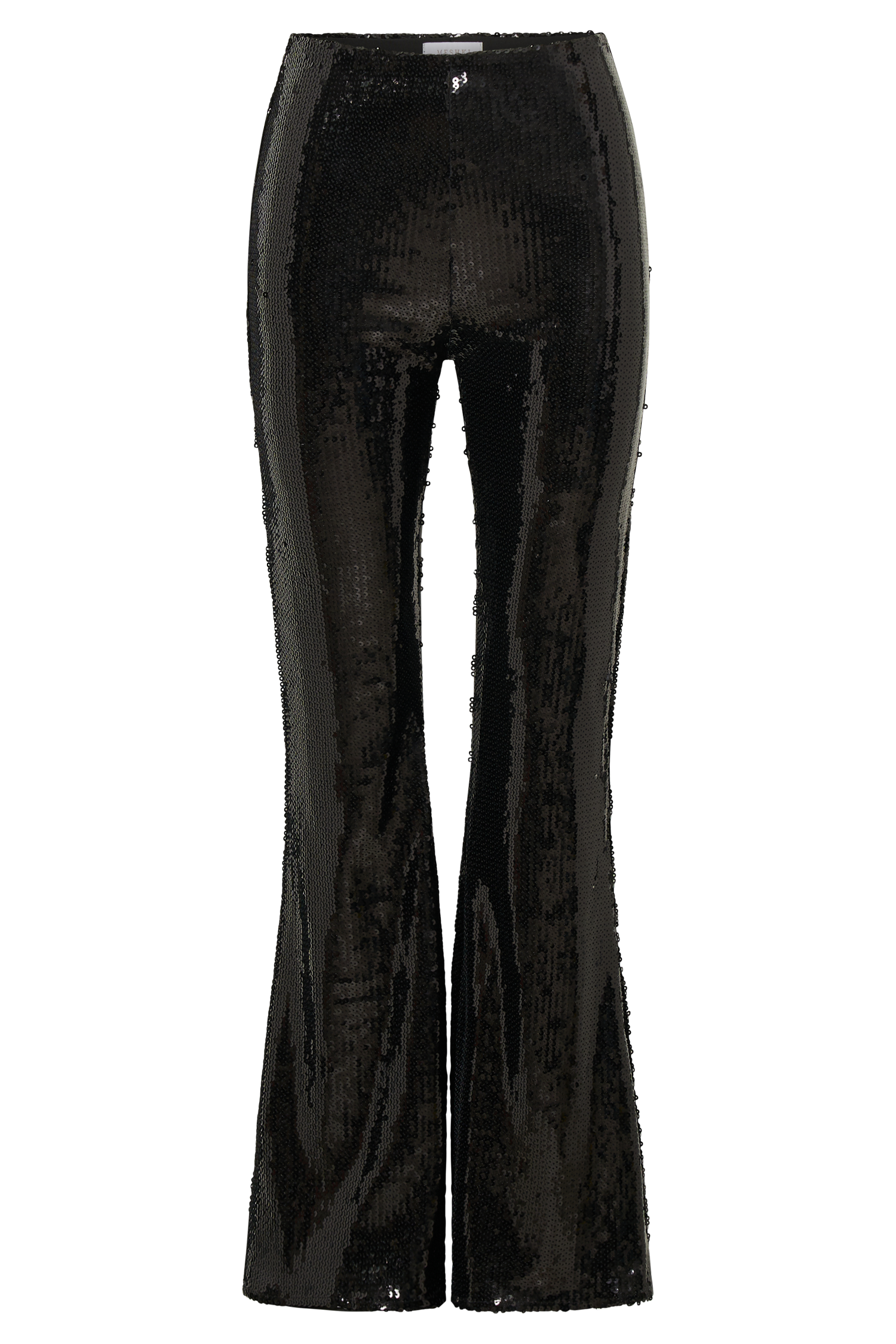 Wilma Wide Leg Sequin Pants - Black、mySite、solidvoid