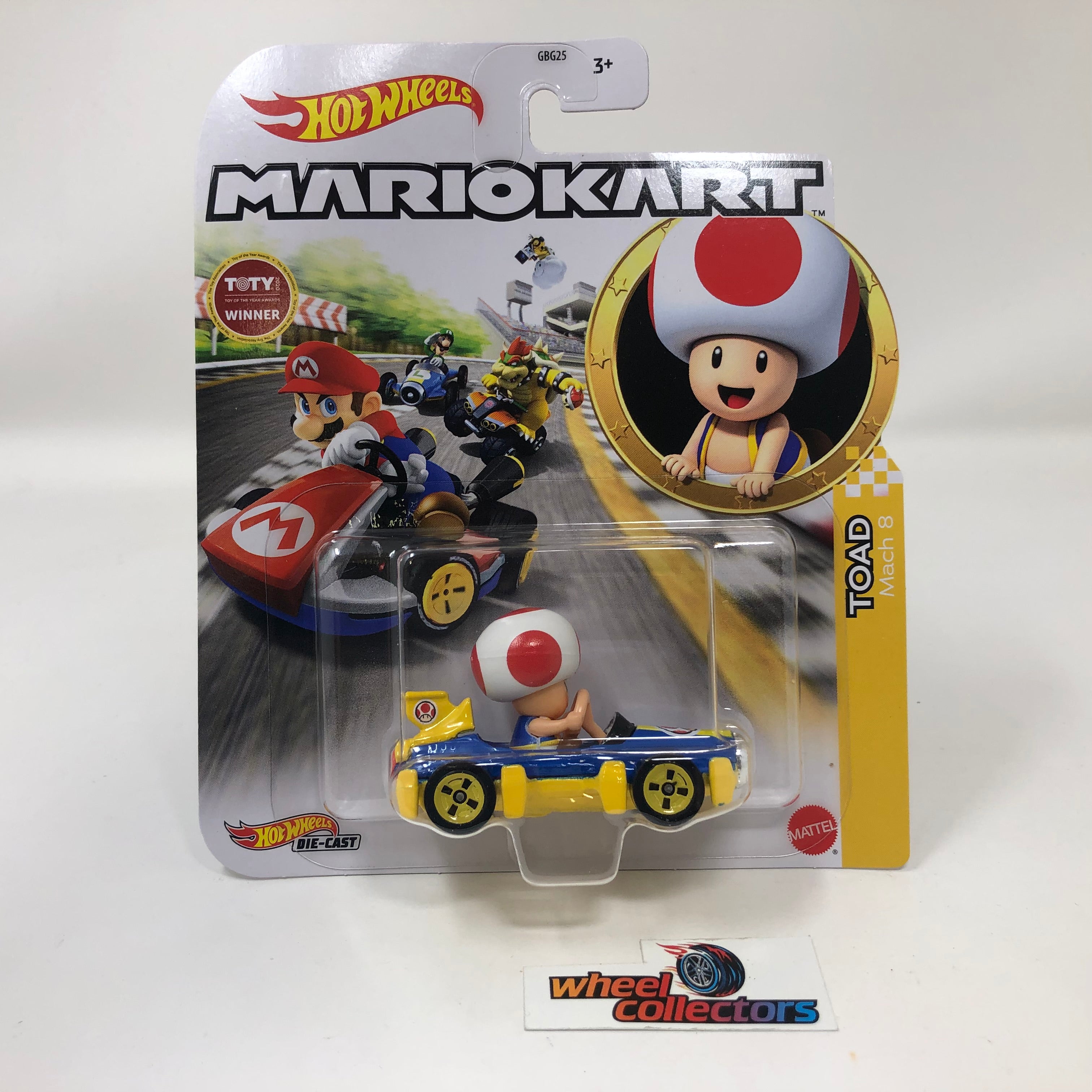 Toad Mach 8 Kart * Hot Wheels MARIO KART Nintendo、mySite、hgirdovlk