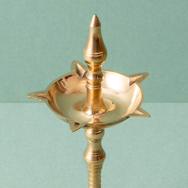 Brass Diya Stand | Golden Finish、mySite、camillekostekn