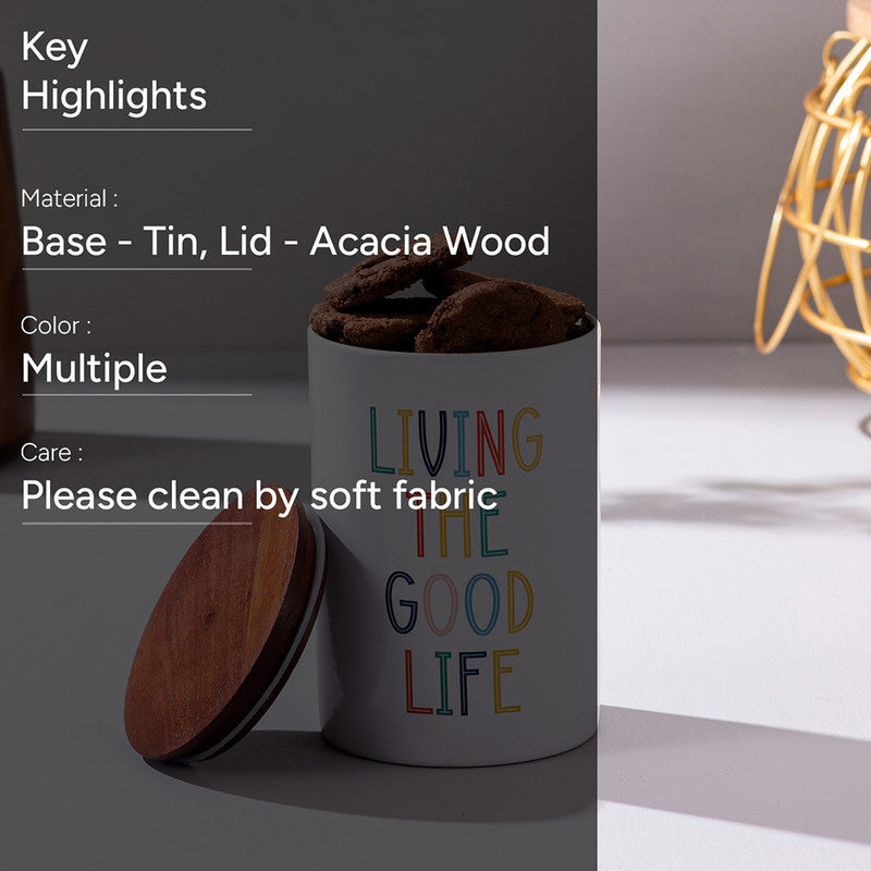 Stainless Steel Good Life Jar | White、mySite、camillekostekn