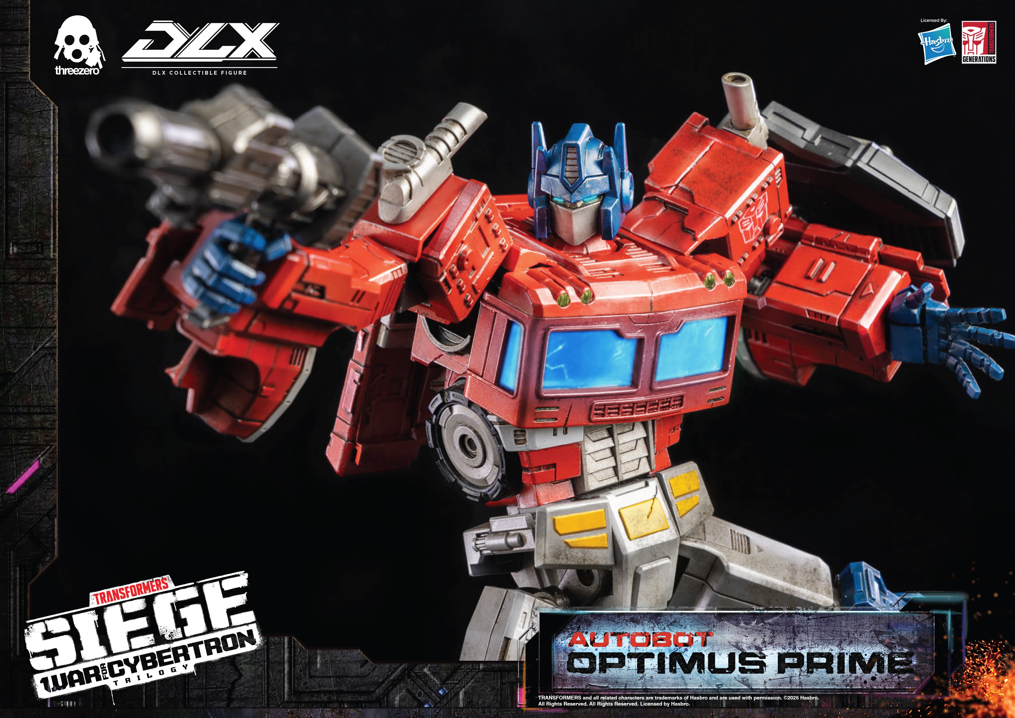 Threezero Transformers: War for Cybertron Trilogy DLX Optimus Prime、mySite、hgirdovlk