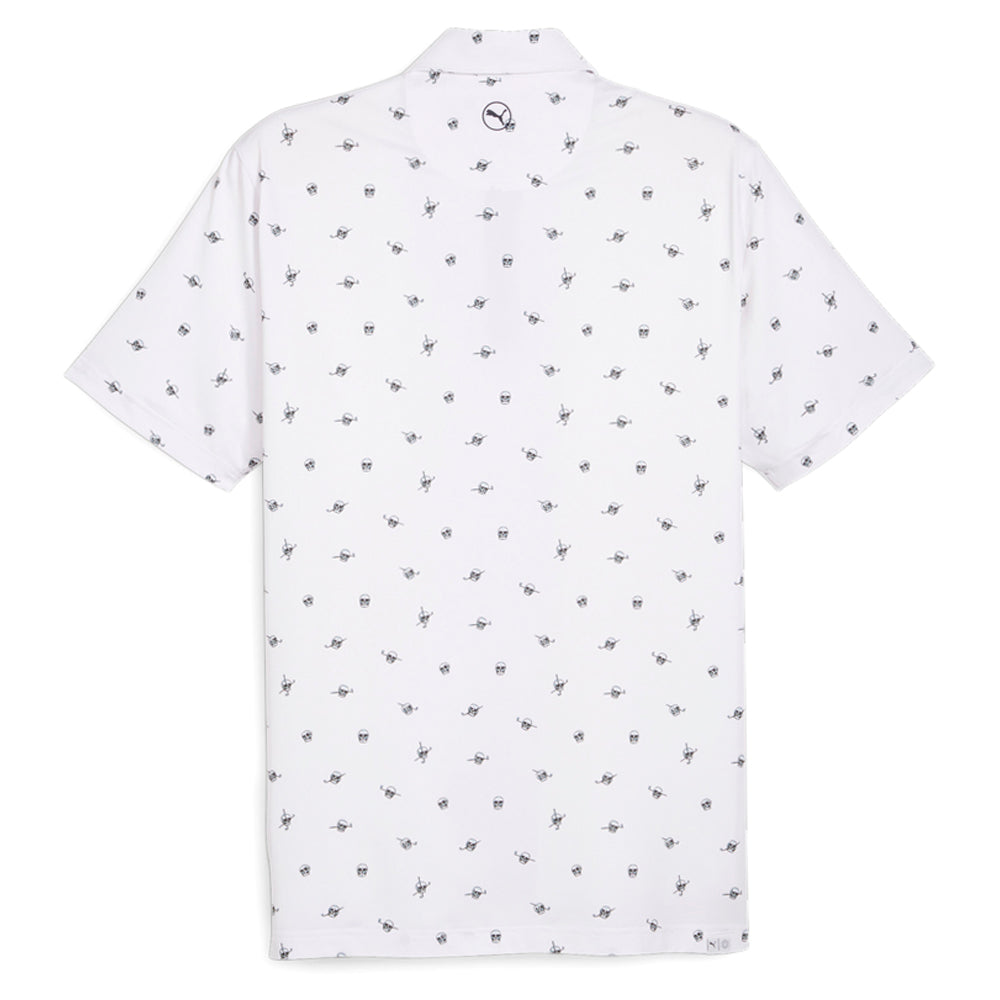 Mattr Skulls Short Sleeve Polo Shirt、mySite、gtrtttuynbv