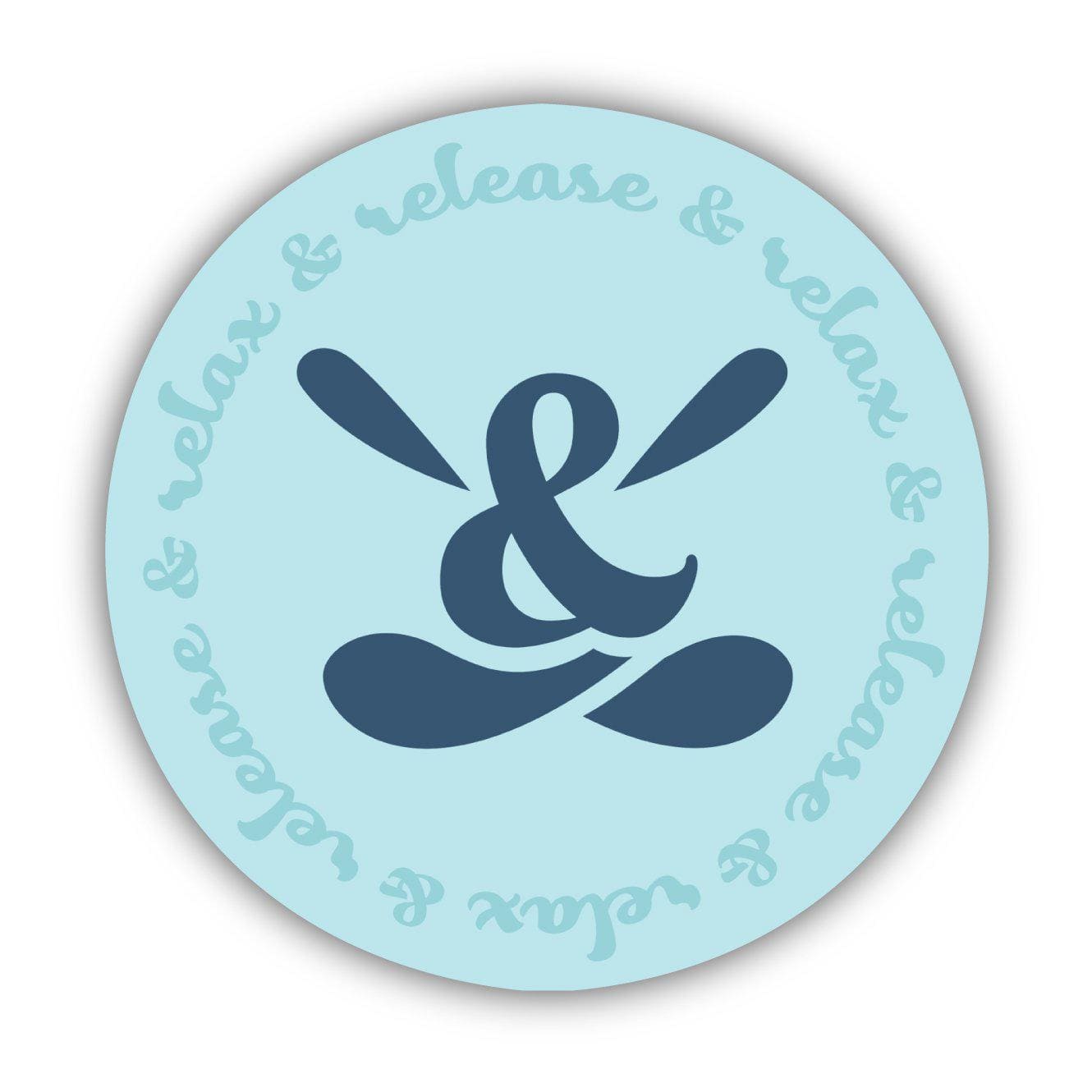  Relax & Release Positivity Sticker、mySite、ghnorth