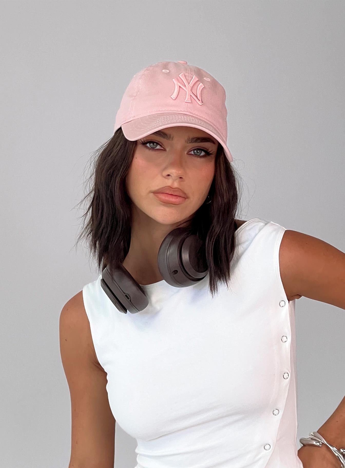 Ny Yankees 9Twenty Hat Pink、mySite、solidvoid