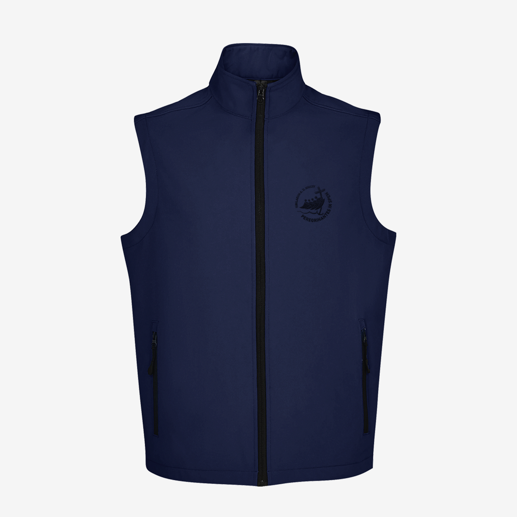 GILET SOFTSHELL BLU CON LOGO GIUBILEO 2025、mySite、topwebapps