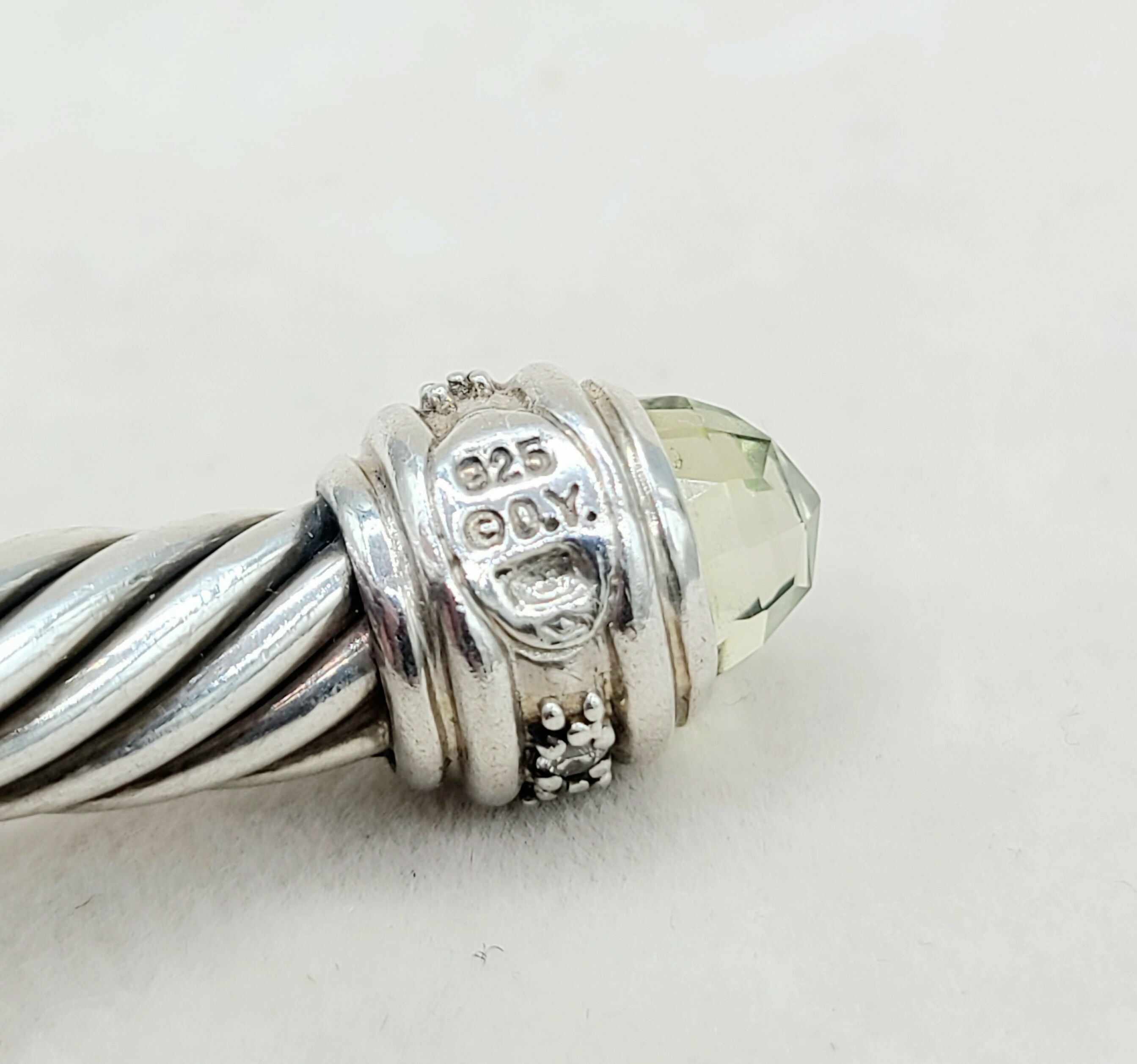 David Yurman Cable Classics Bracelet 7mm Lemon Citrine & Diamonds、mySite、hinf8tx79