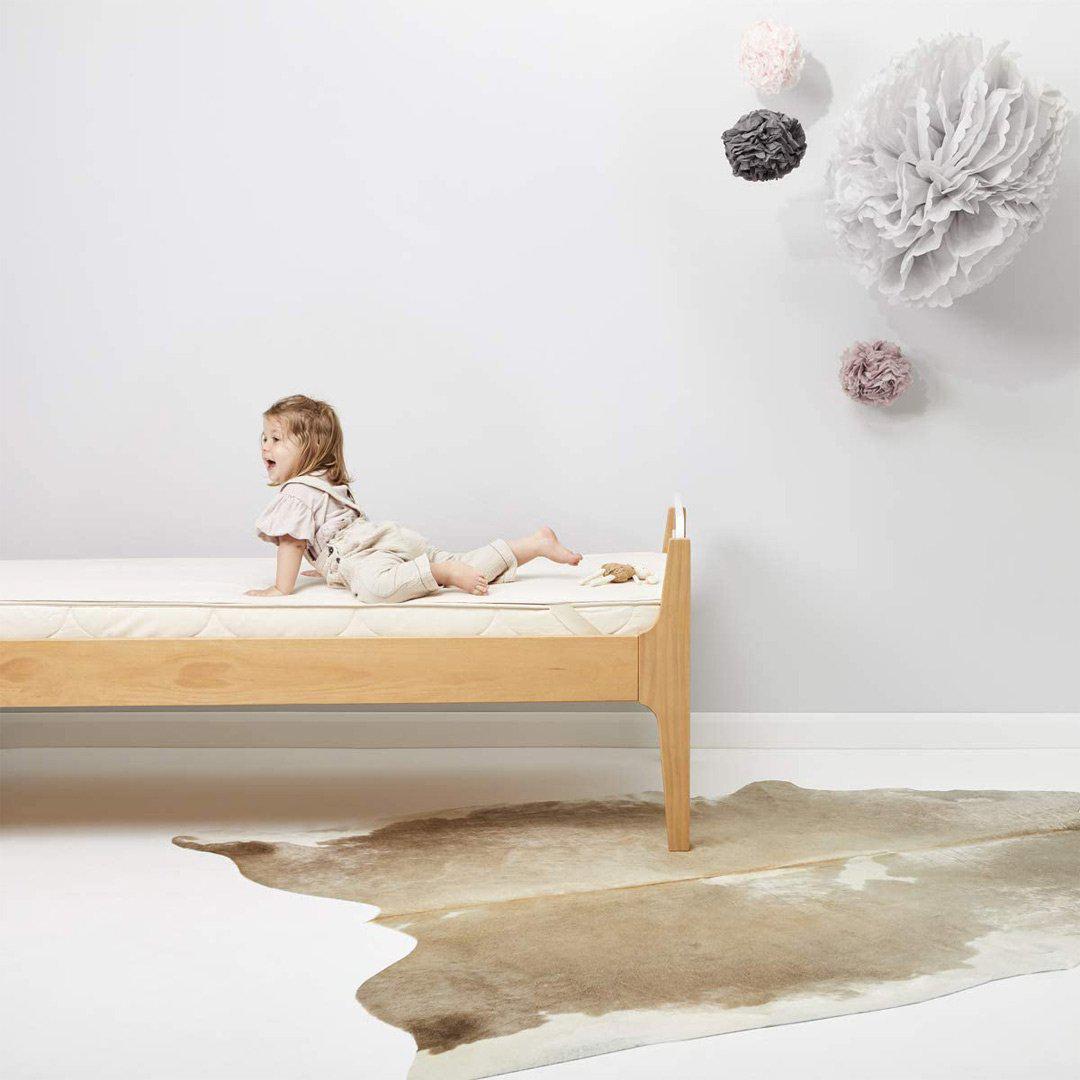 The Little Green Sheep - Organic Jersey Fitted Sheet - Single 90x190cm、mySite、merchandisen