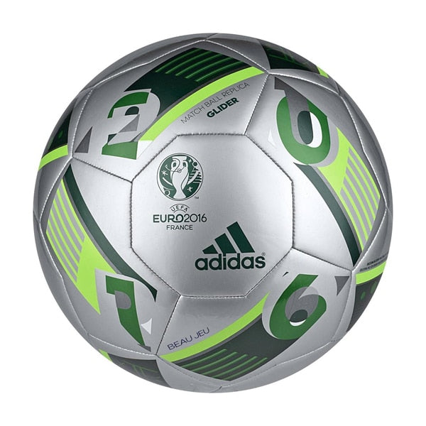 adidas Euro16 Glider Ball Silver Metalic/Solar Green、mySite、noshort