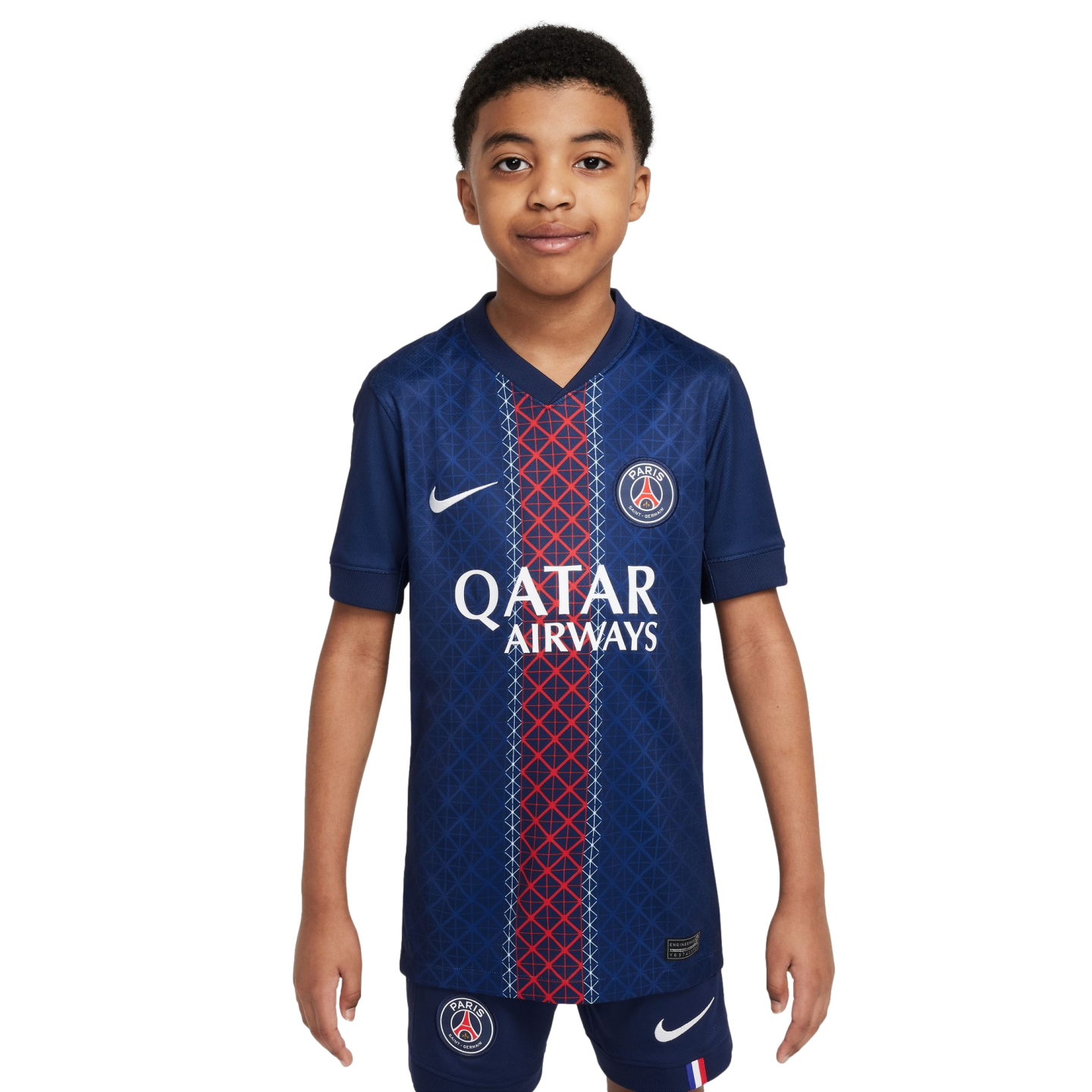 Nike Paris Saint-Germain 25/26 Youth Home Jersey、mySite、noshort