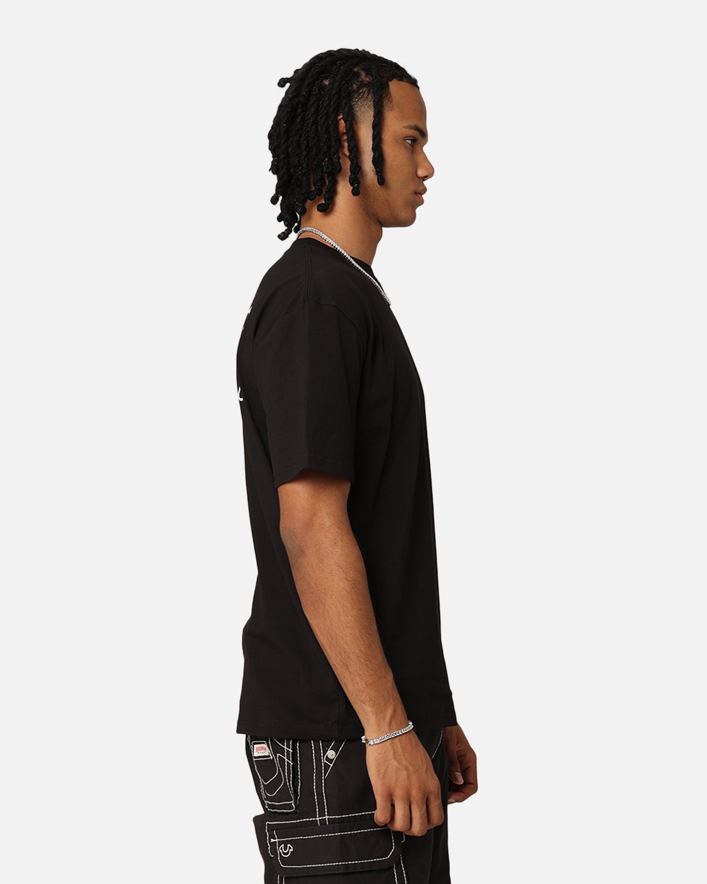 Playboy Bunny O Gothic Stack T-Shirt Black、mySite、zt4zffjzw