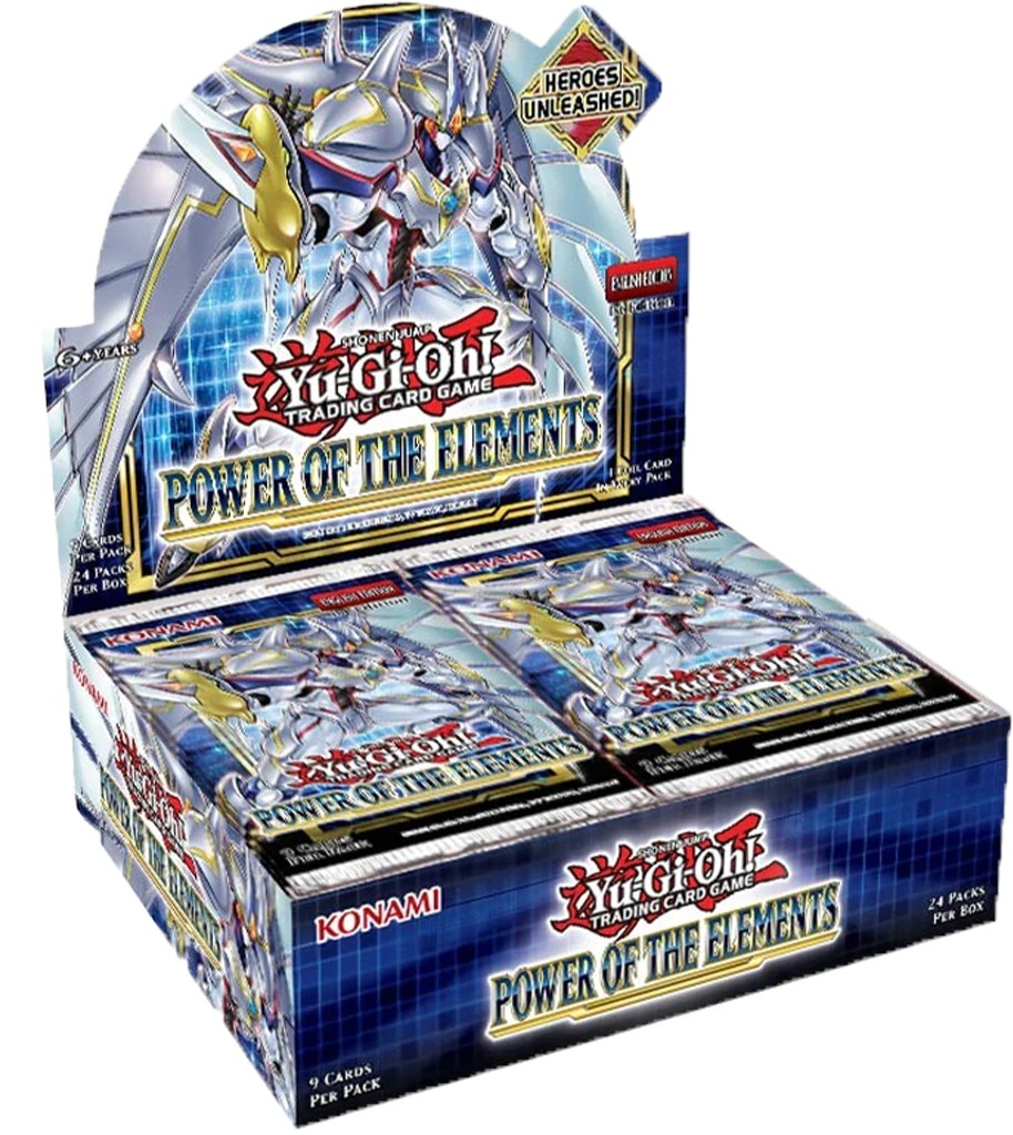 YUGIOH! POWER OF THE ELEMENTS BOOSTER PACKS & BOXES、mySite、waistdrama