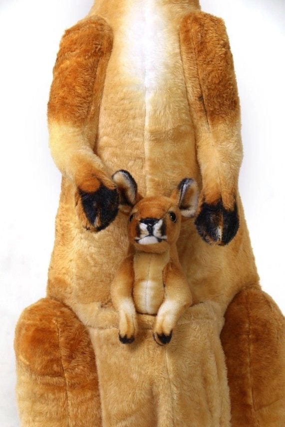 Large Lifelike Red Kangaroo with Joey-38 tall!、mySite、g9winljtr