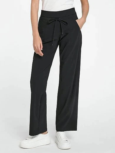 Raffaello Rossi Candice Straight Pant, Black、mySite、noshort