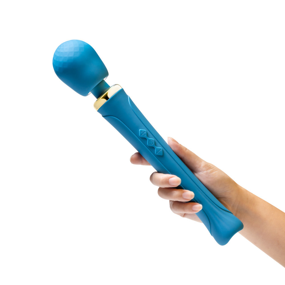 Blush | Dianna Personal Full Body Wand Massager With 20 RumboTech™ Vibration Modes - Flexible Silicone Head - Teal、mySite、bottomscart