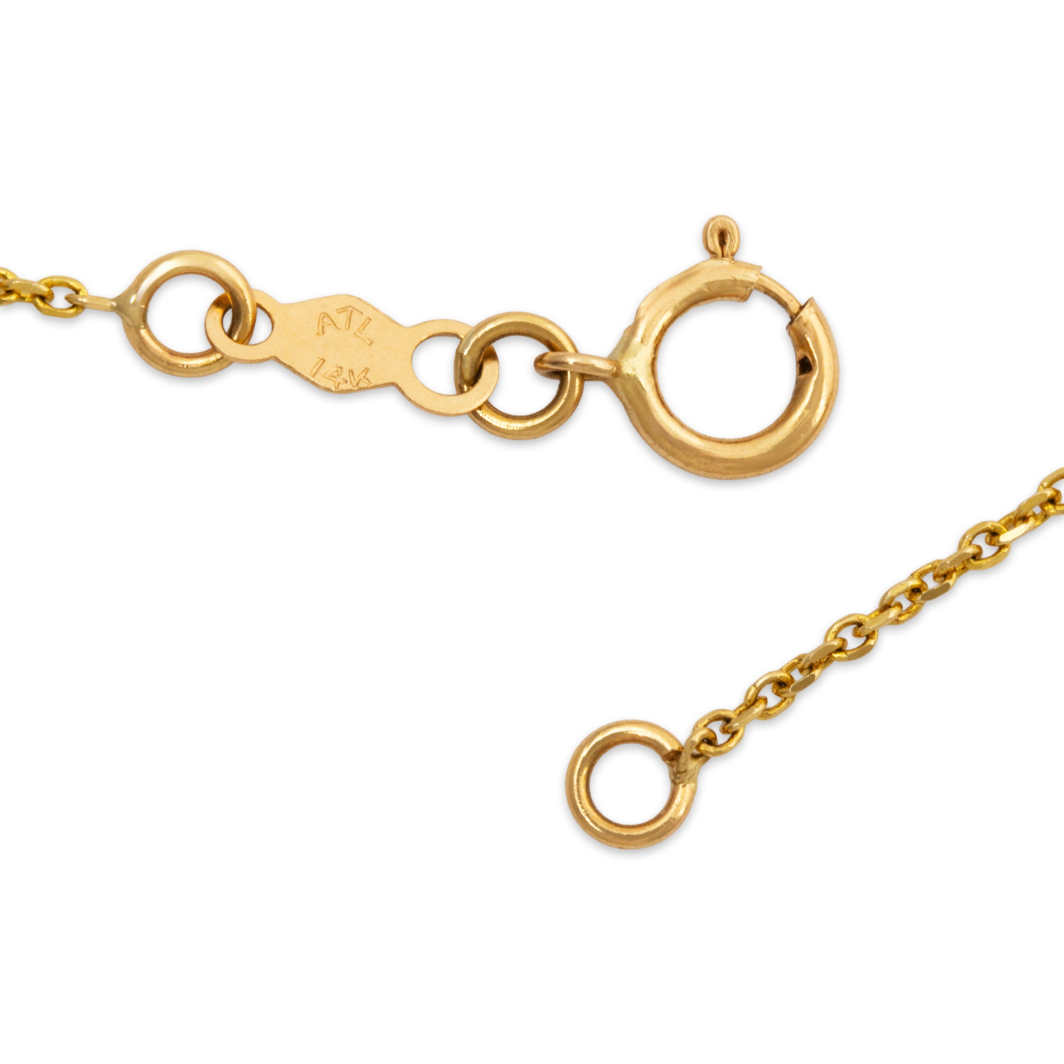 Vintage 14k Yellow Gold Pearl Lustrous Station Necklace 17、mySite、hinf8tx79