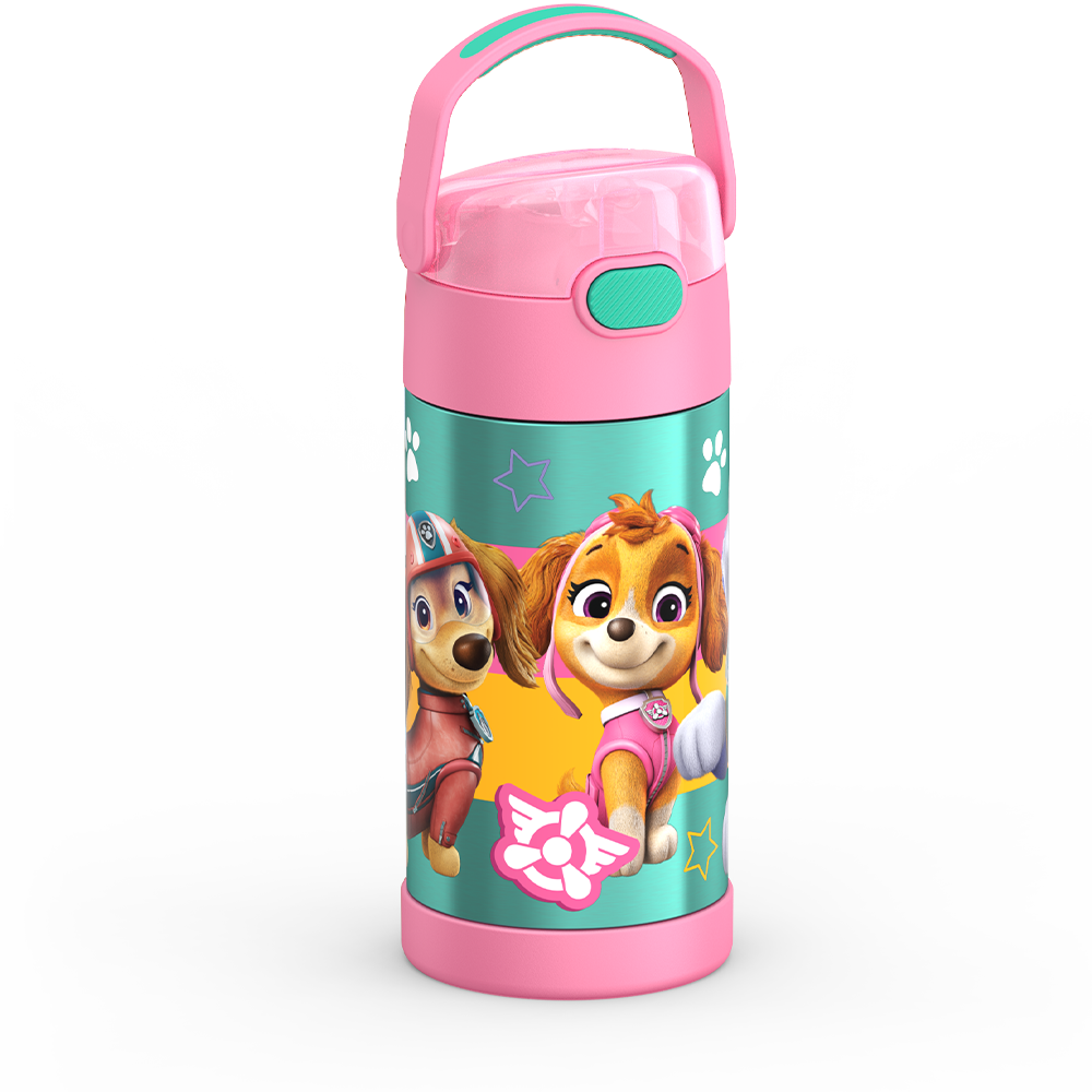12oz FUNTAINER® WATER BOTTLE PAW PATROL GIRL、mySite、noshort