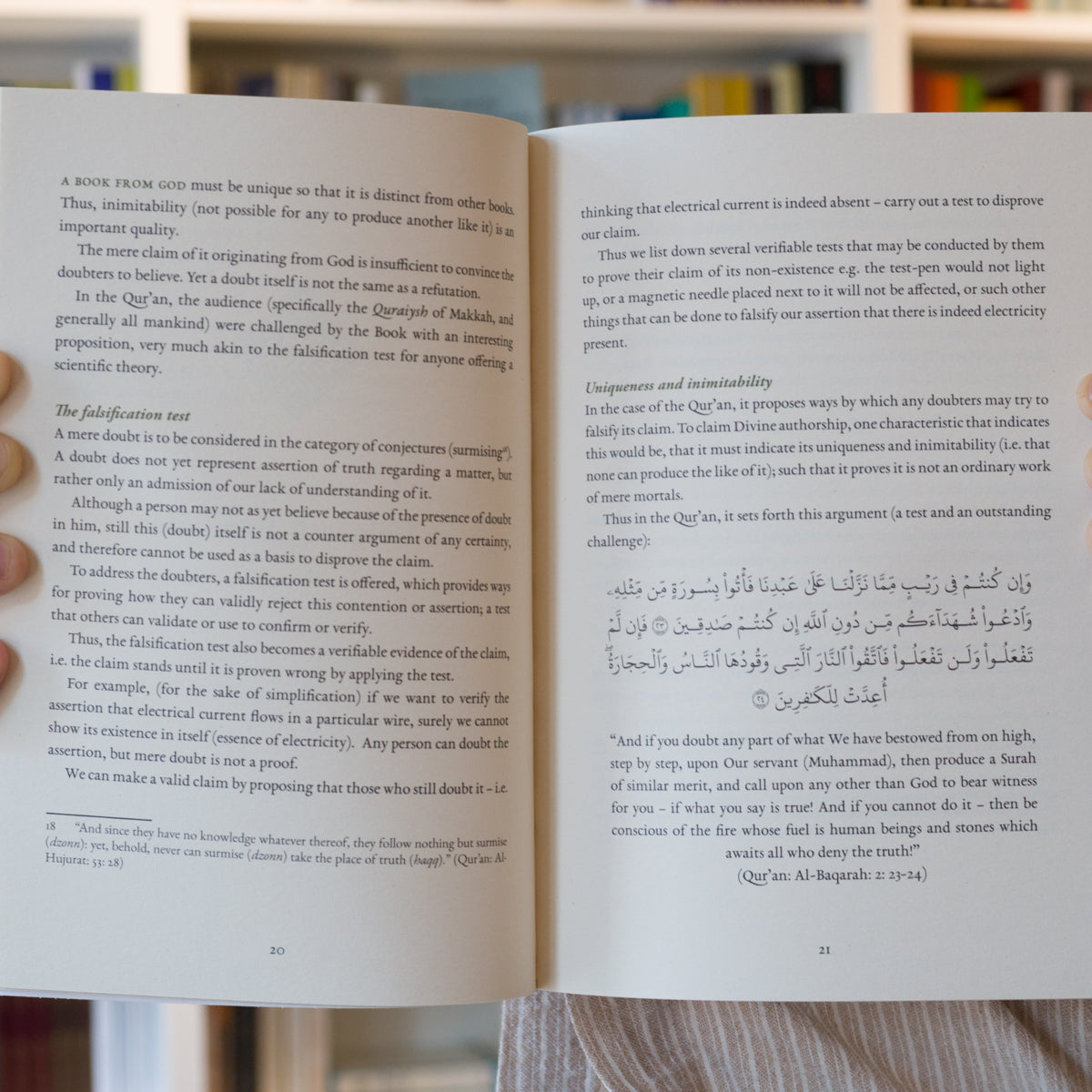 The Criteria for a Holy Book: A Case for the Quran、mySite、topwebapps