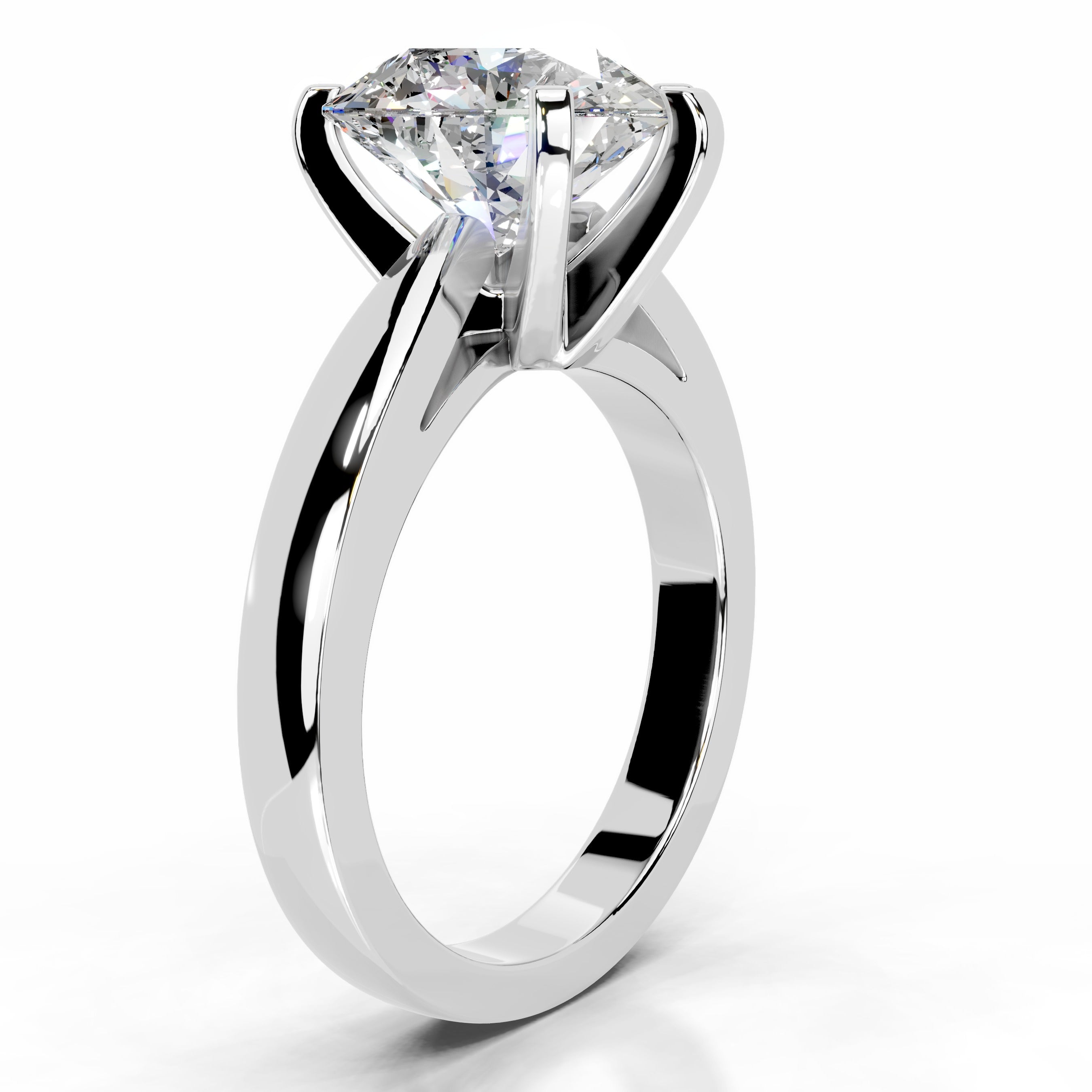 Diana Moissanite Ring - Platinum、mySite、hinf8tx79