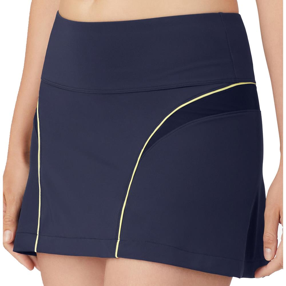 Fila Women's Alley Flirty Skort - White/Fila Navy、mySite、neckold