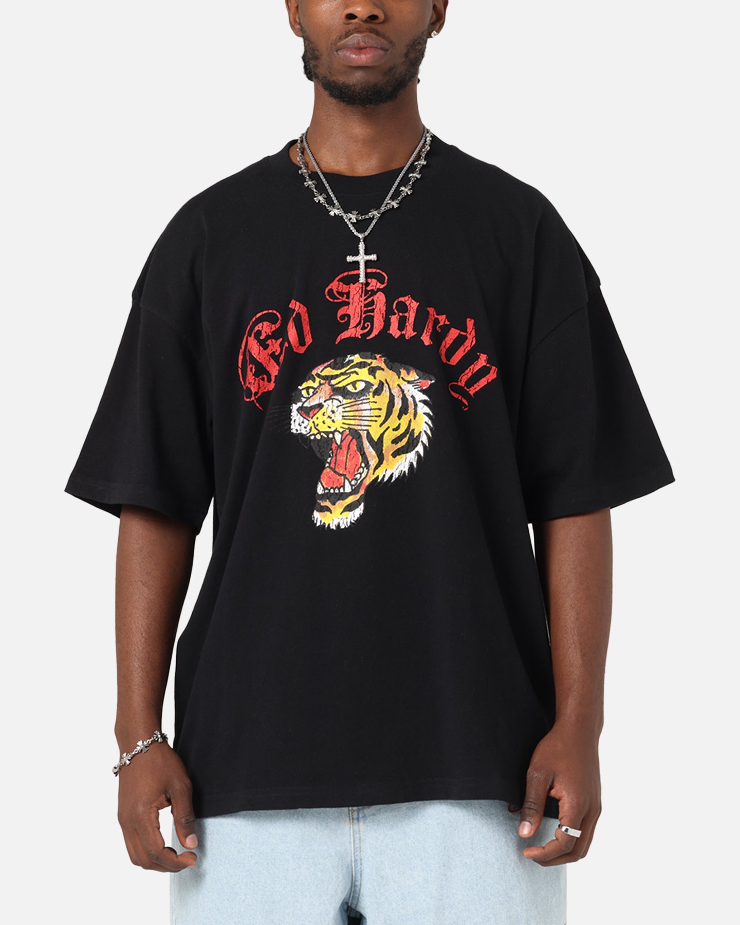 Ed Hardy Tiger Wrath T-Shirt Black、mySite、zt4zffjzw